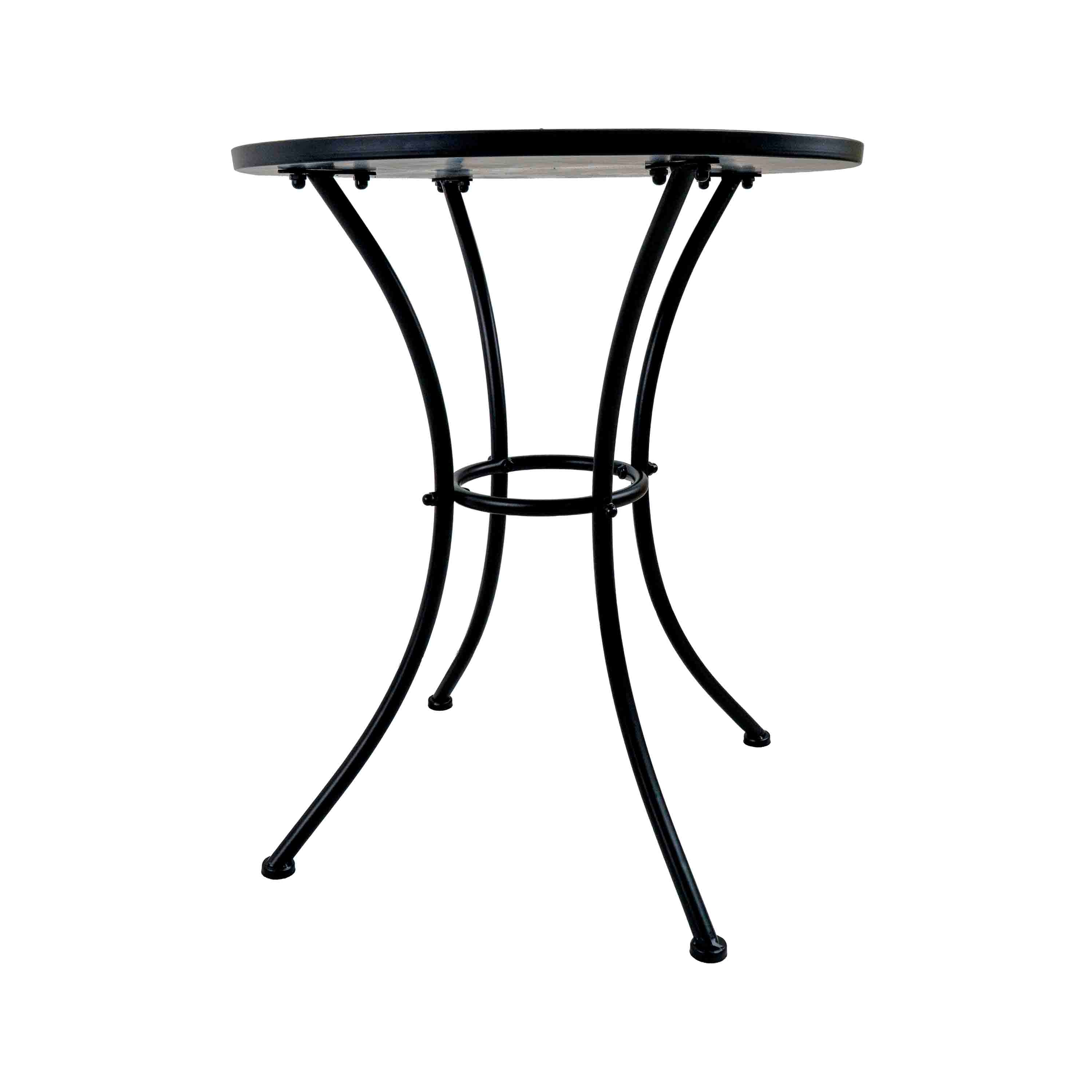 BLUE TILED GARDEN TABLE - SET OF 3