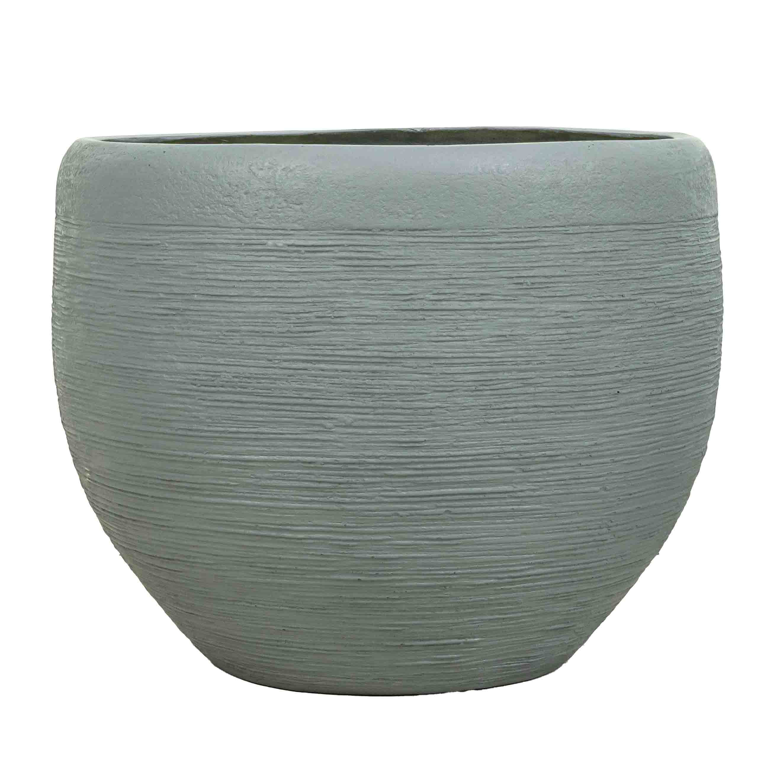 Mento FRP Planter Grey