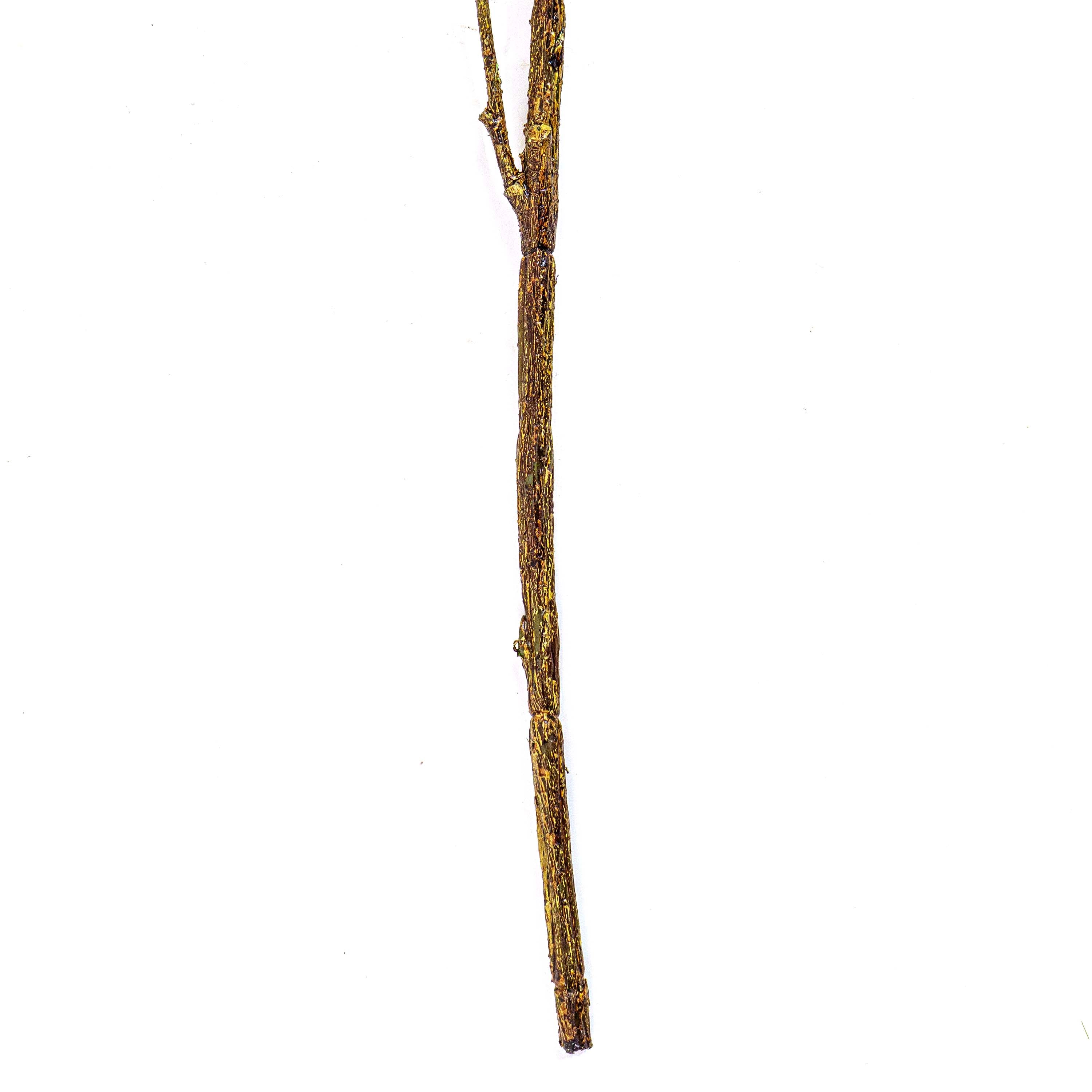 Faux Velvet Rose Stem Dark Pink