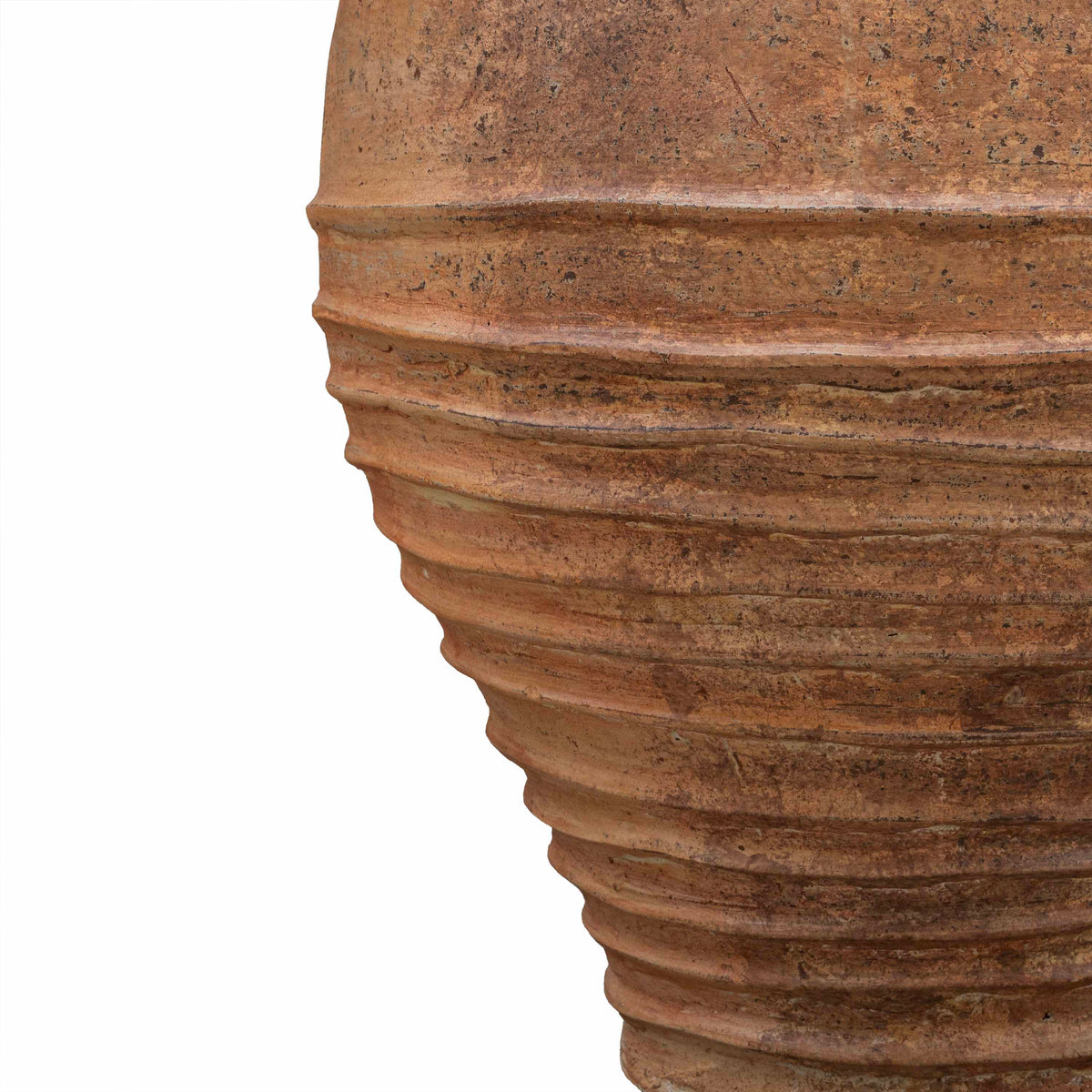 Semi Spiral Terracotta Pot (Large)