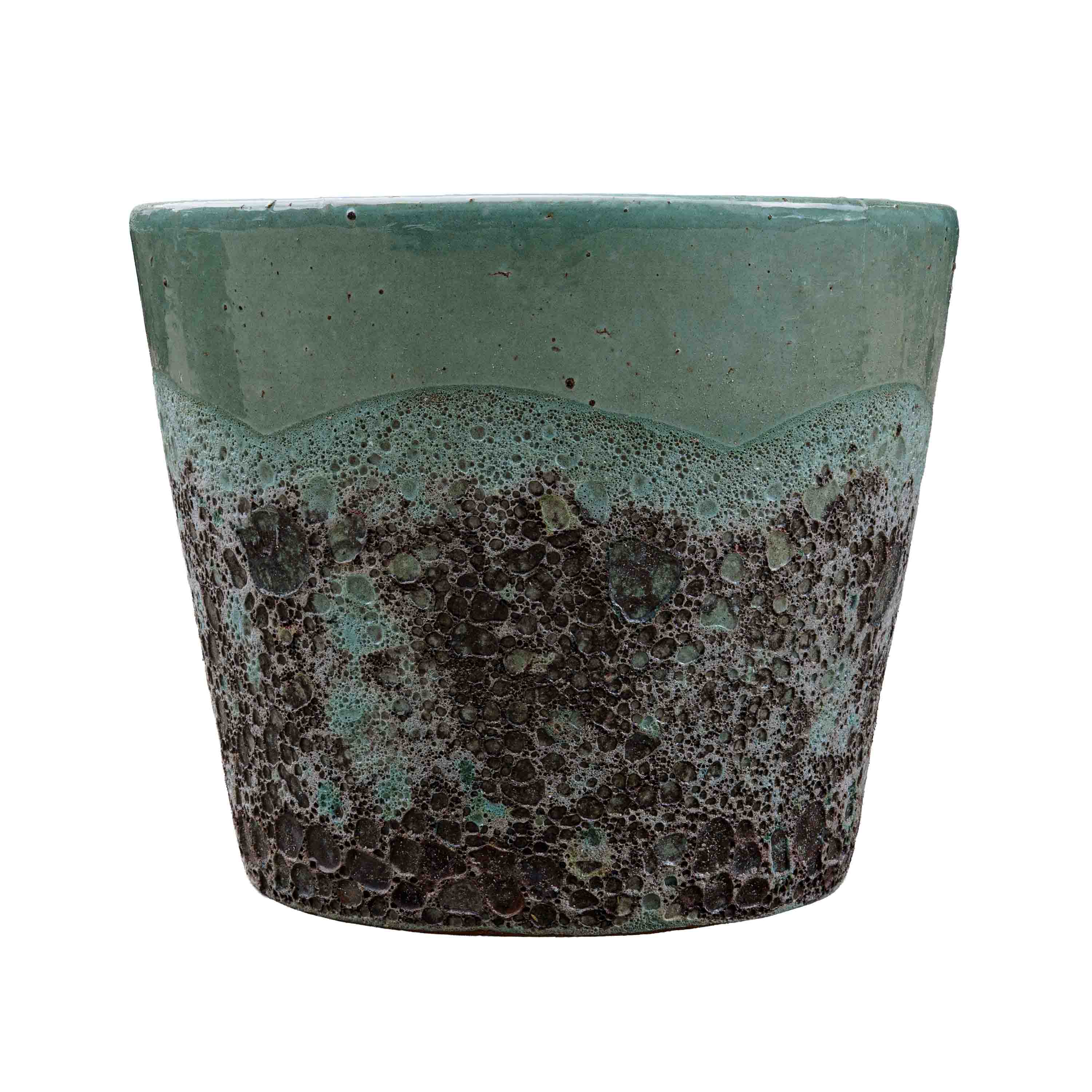 Sea Green Ceramic Pot