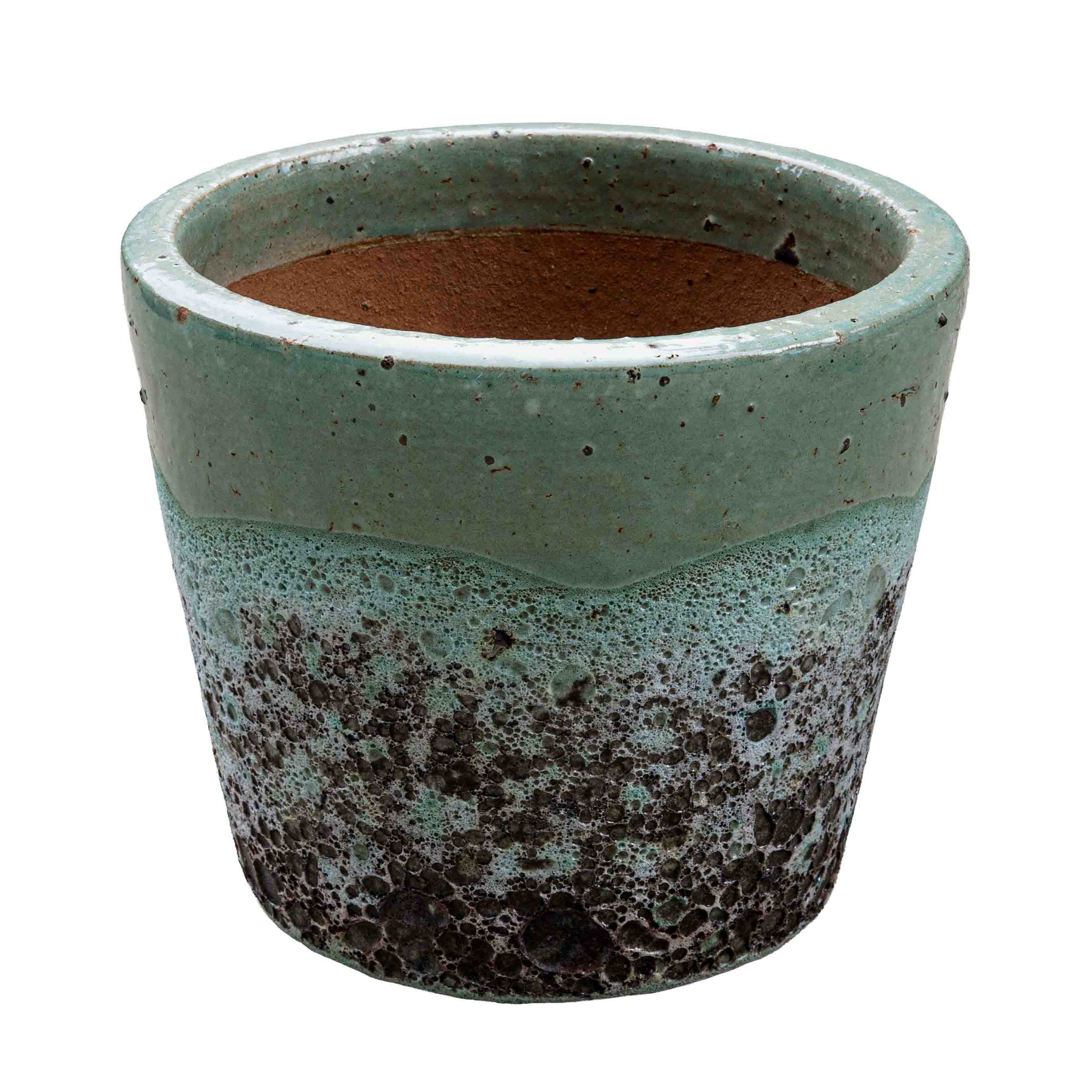 Sea Green Ceramic Pot