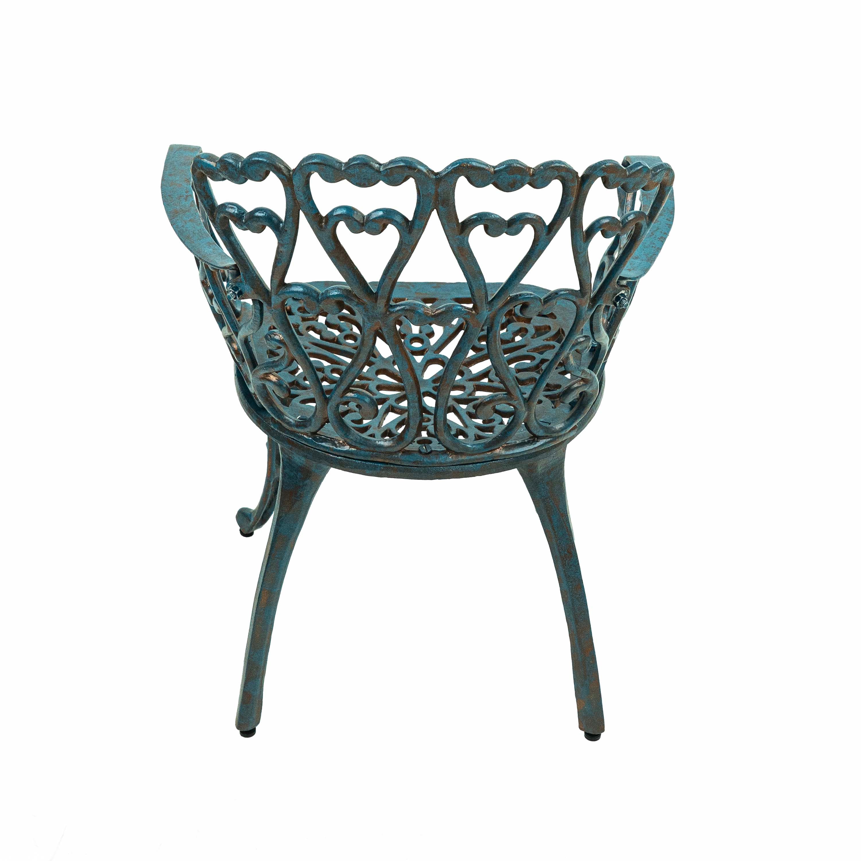 Outdoor Garden Aluminium Chair With Armest