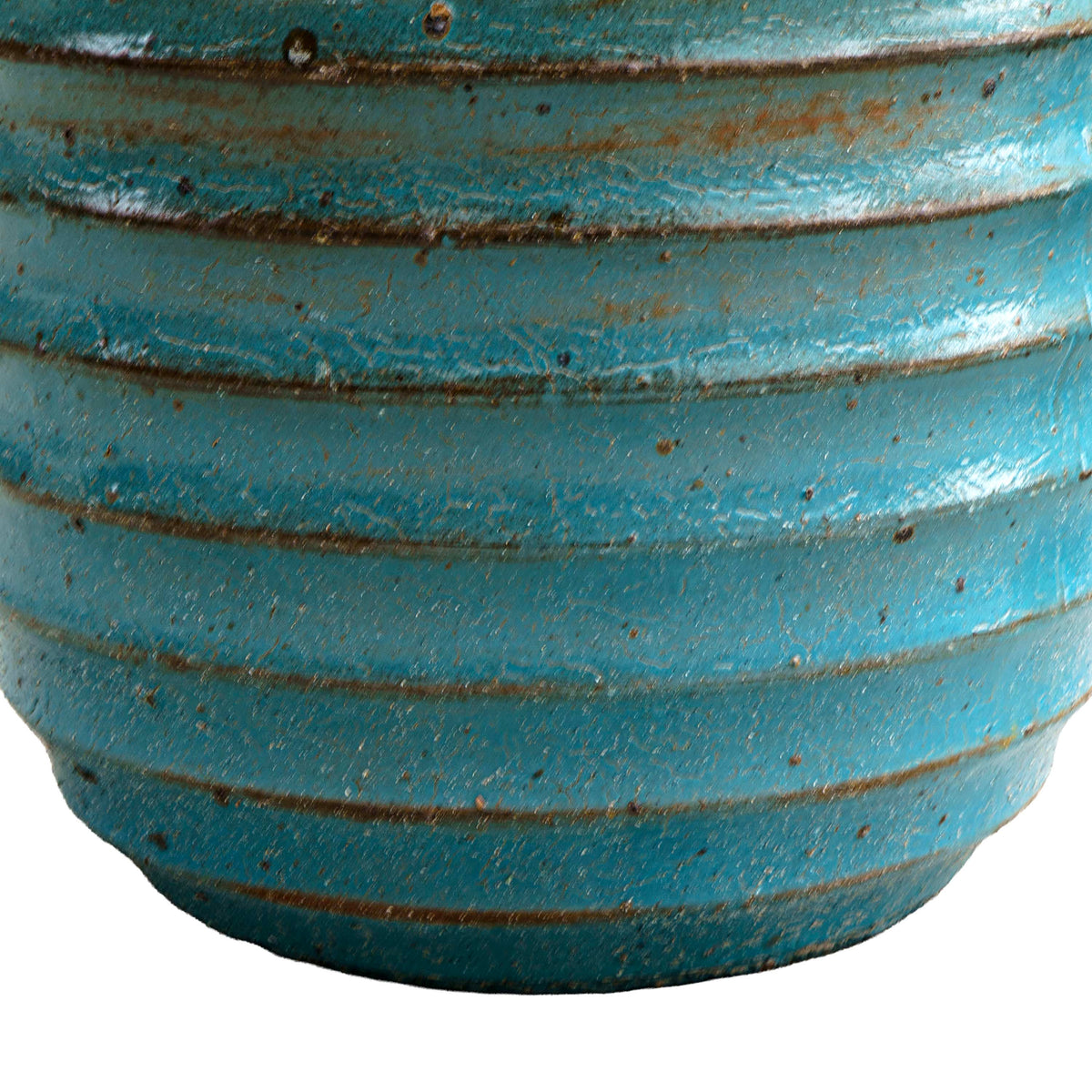 Indigo Drift Ceramic Pot