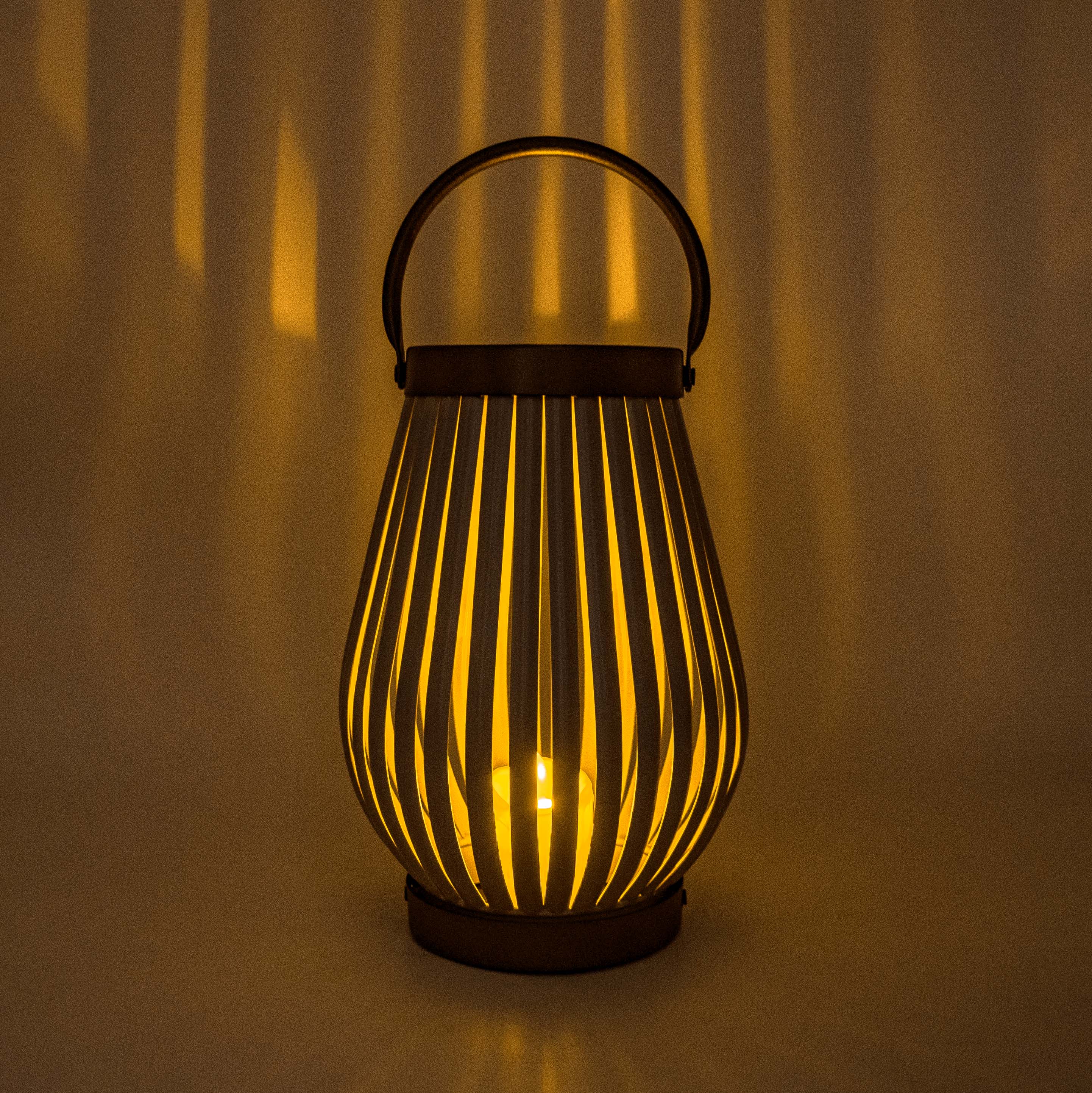 LUMINARA TABLE TOP LANTERN WITH HANDLE