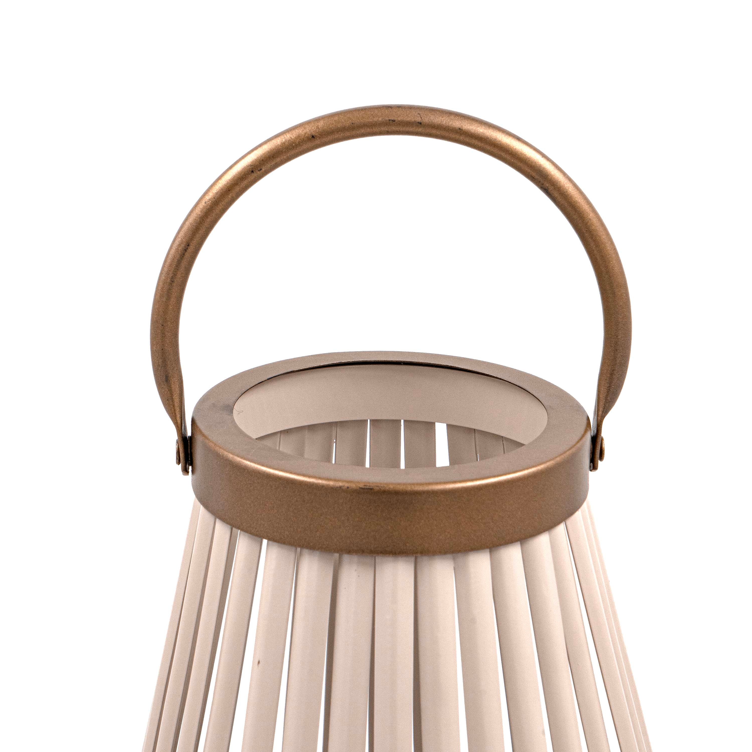 LUMINARA TABLE TOP LANTERN WITH HANDLE