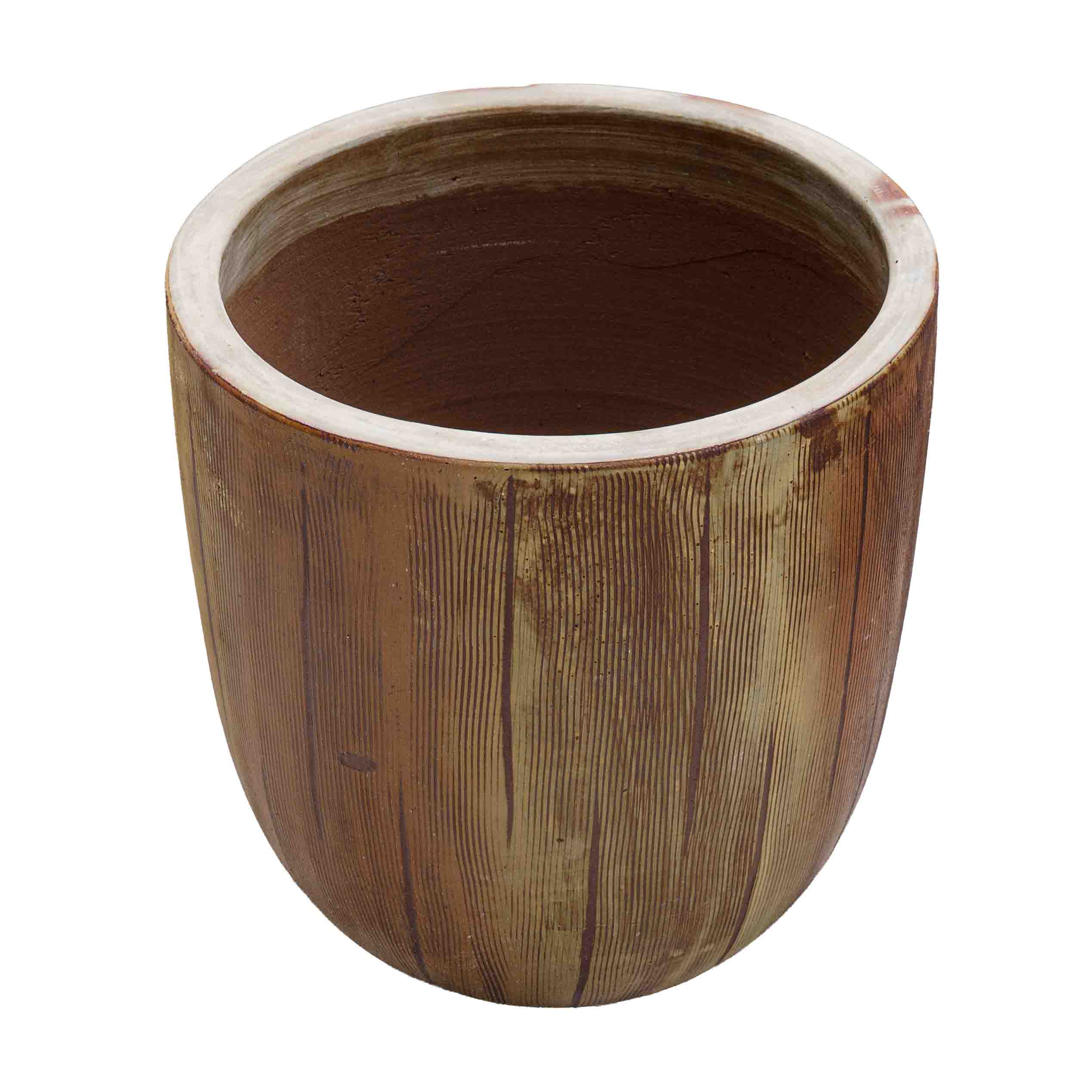 Brown Antique Ceramic Pot