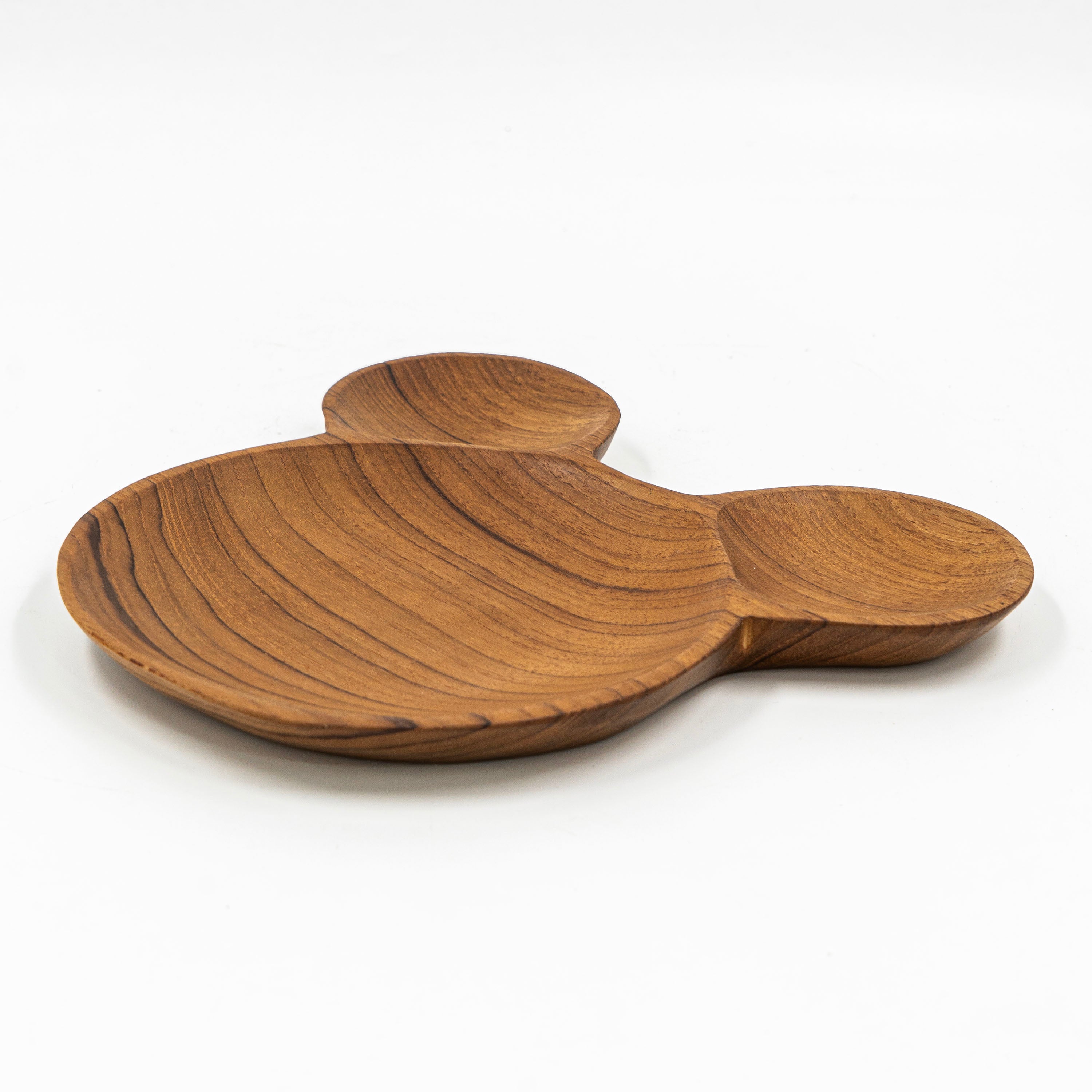 Yarah Teak Wood Mickey Plate
