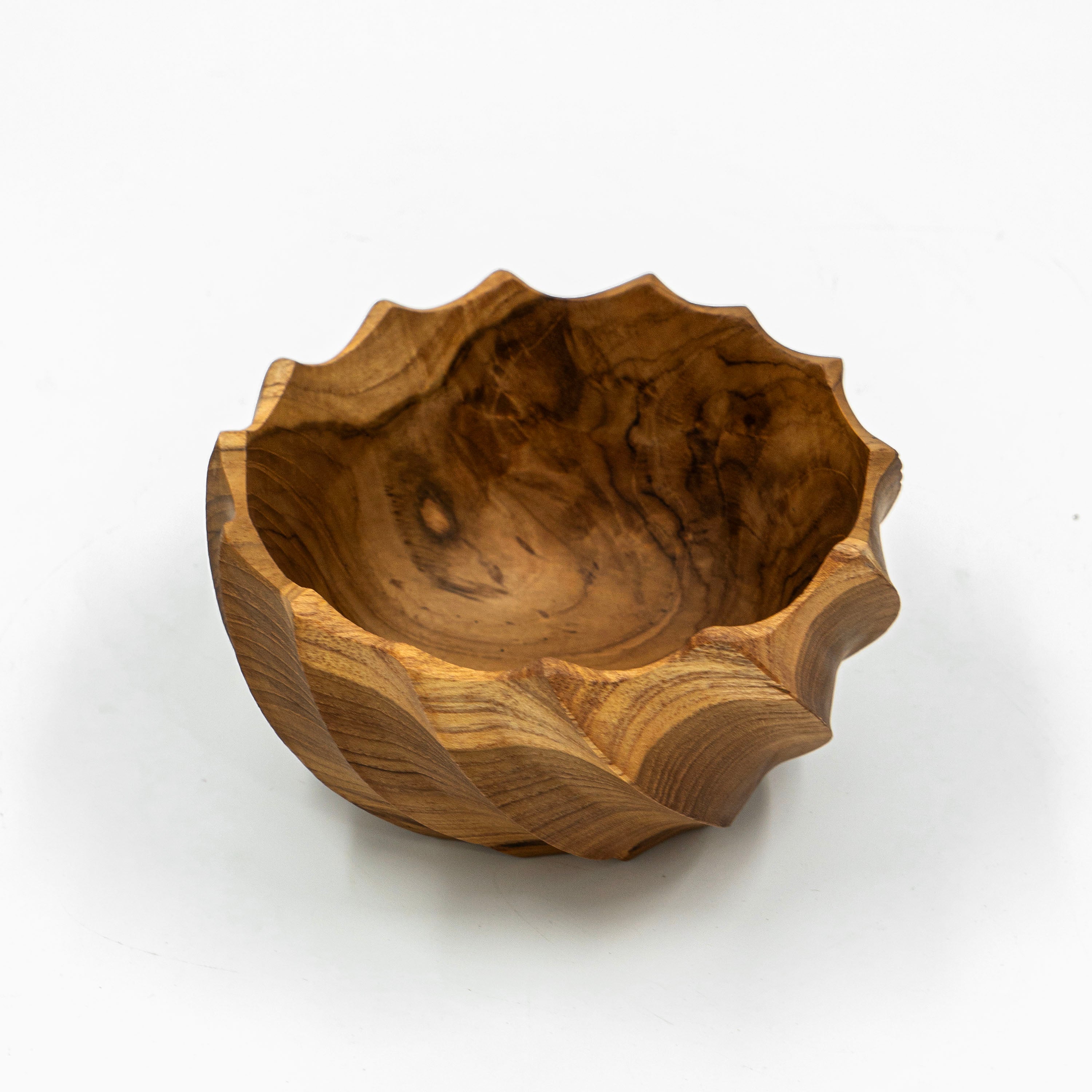 Yarah Teak Wood Fruit Bowl
