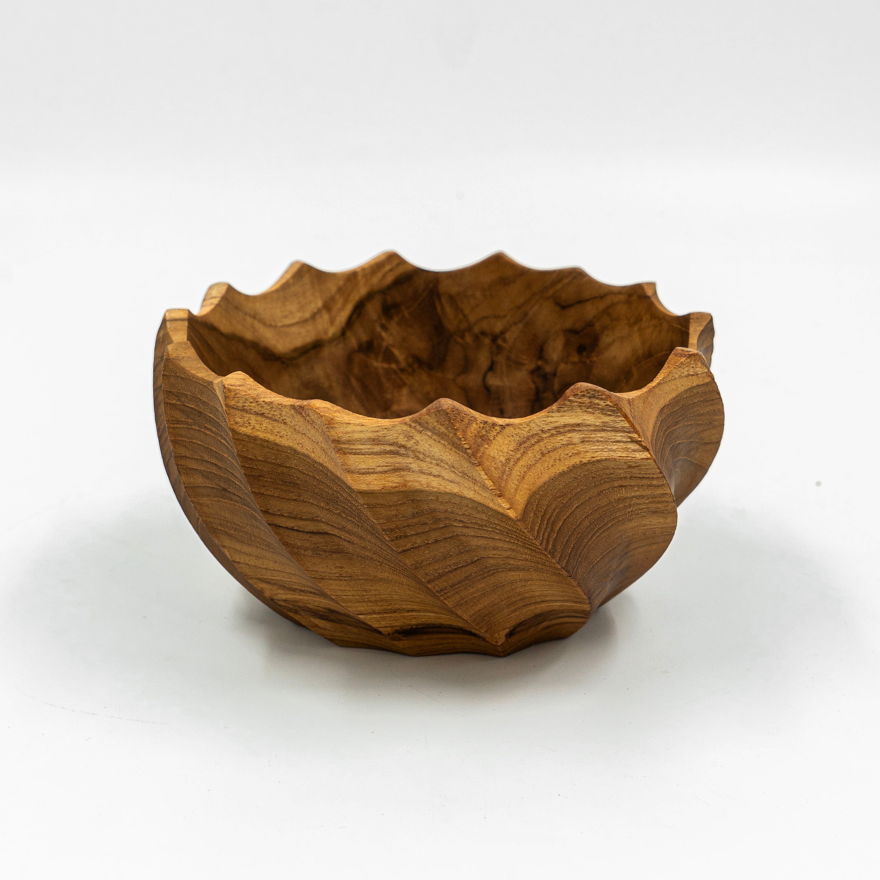 Yarah Teak Wood Fruit Bowl