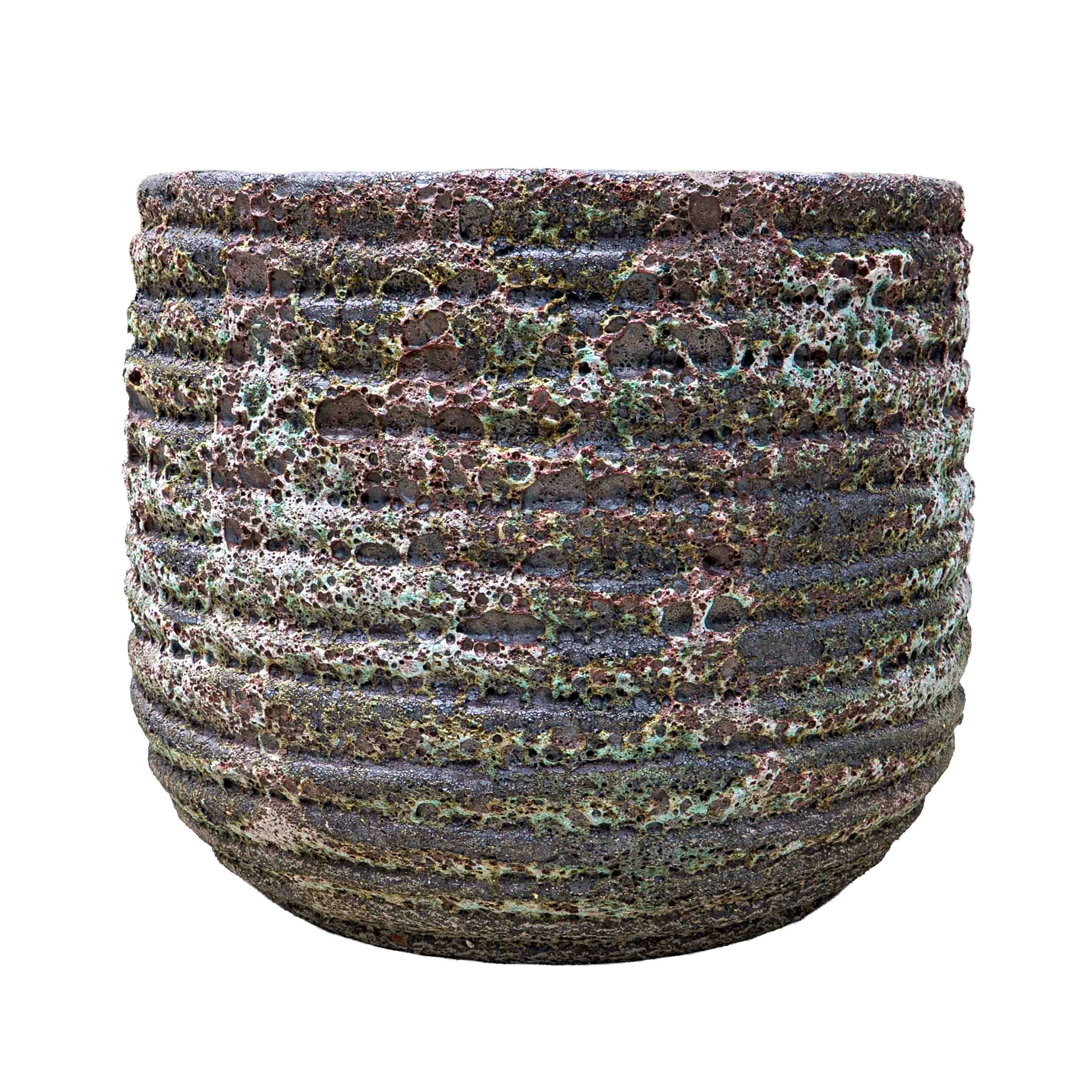 Bubbled Textured Ceramic Pot