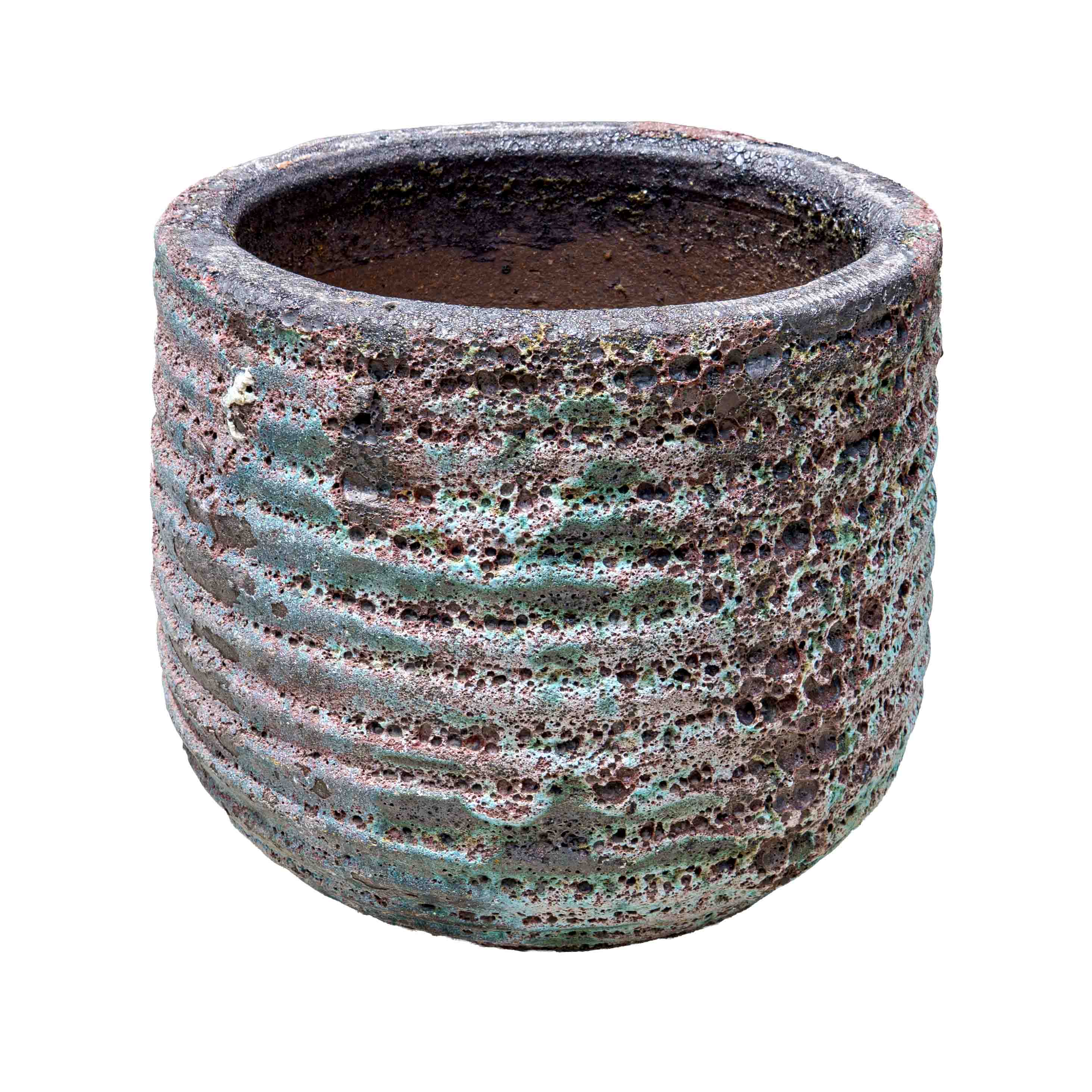 Bubbled Textured Ceramic Pot
