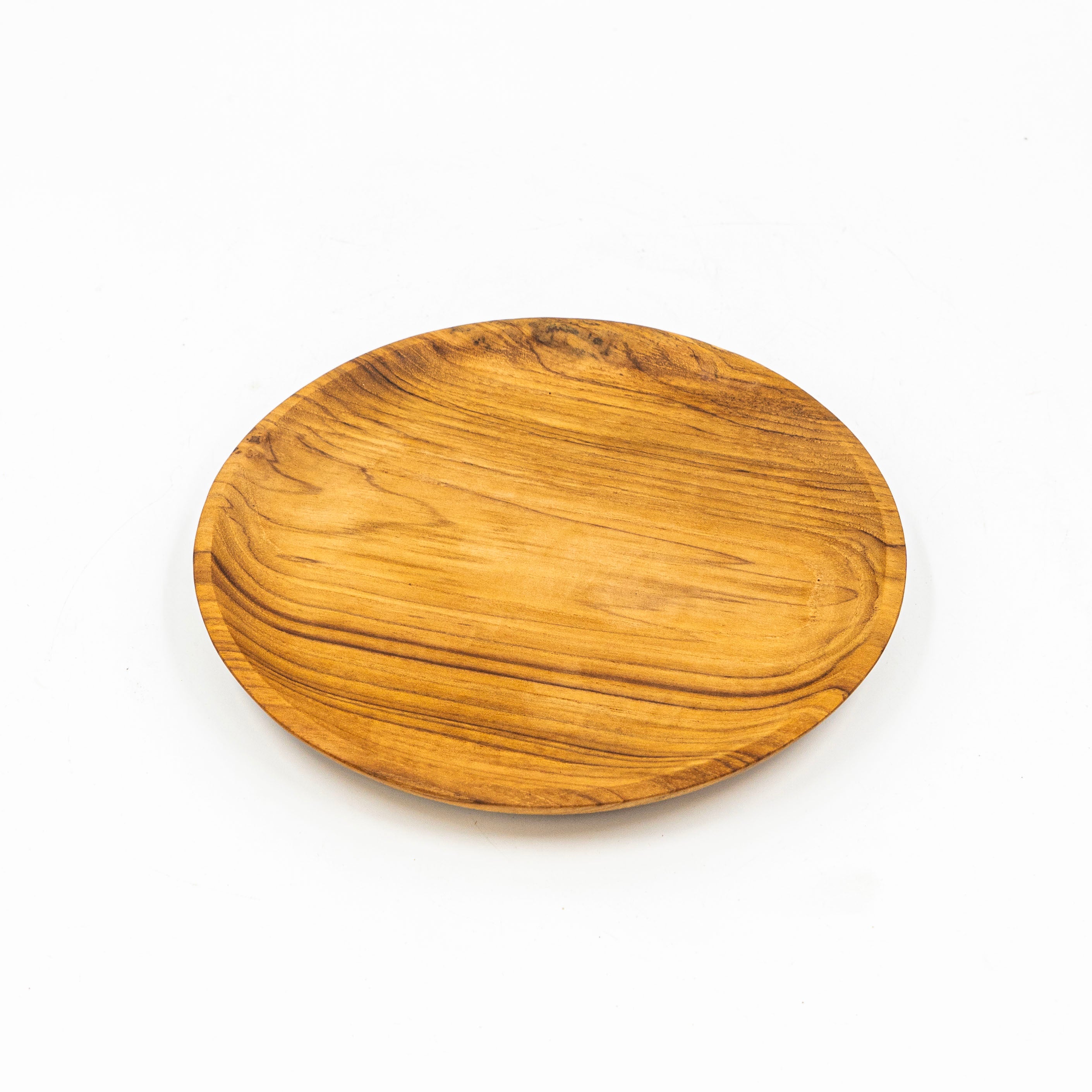 Yarah Teak Wood Round Plate
