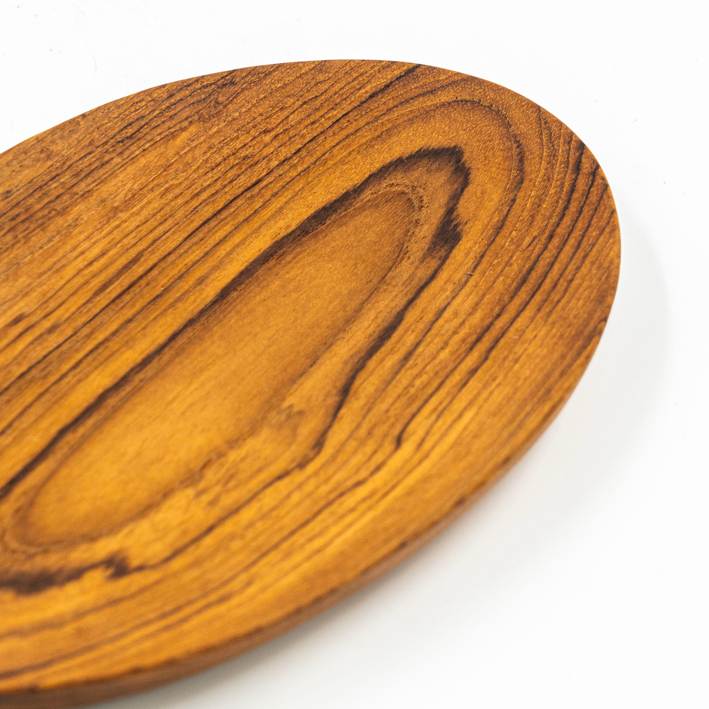 Yarah Teak Wood Oval Plate