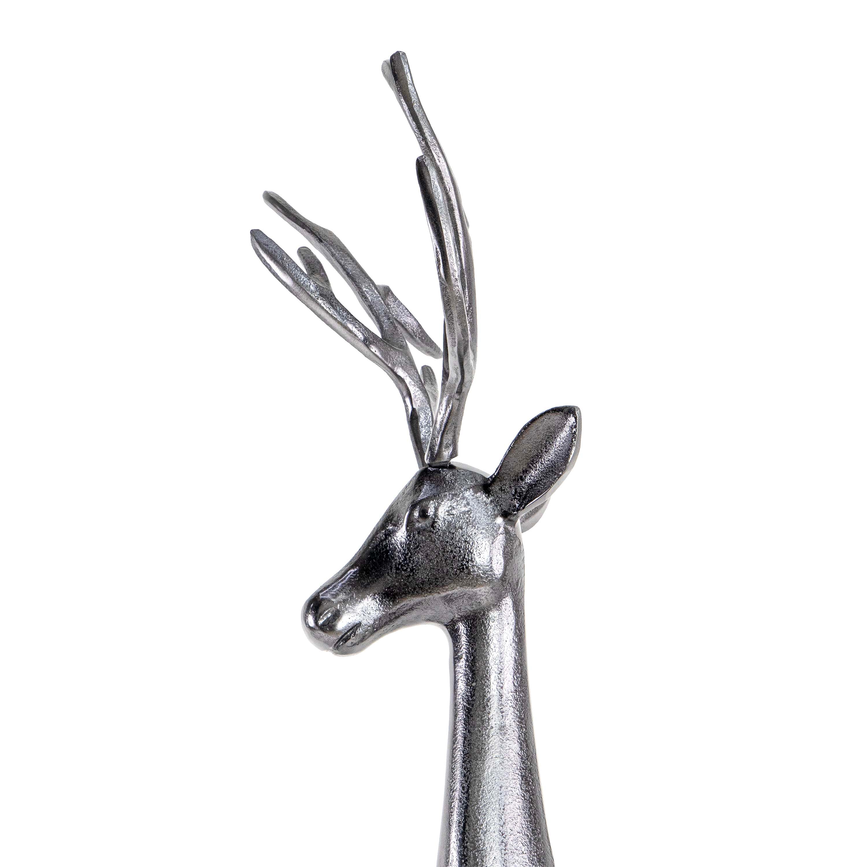 NORTH REINDEER IN BLACK NICKLE