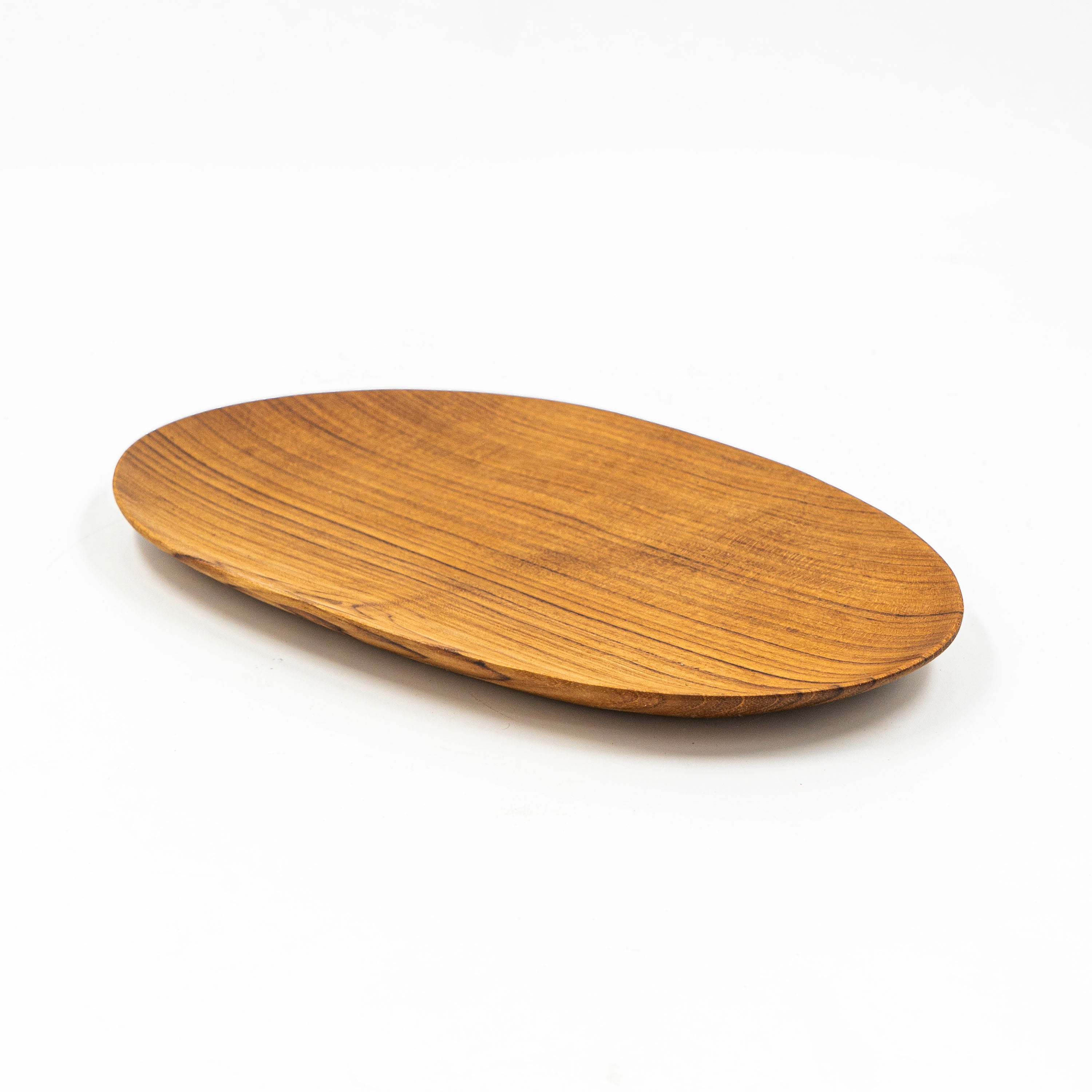 Yarah Teak Wood Oval Plate