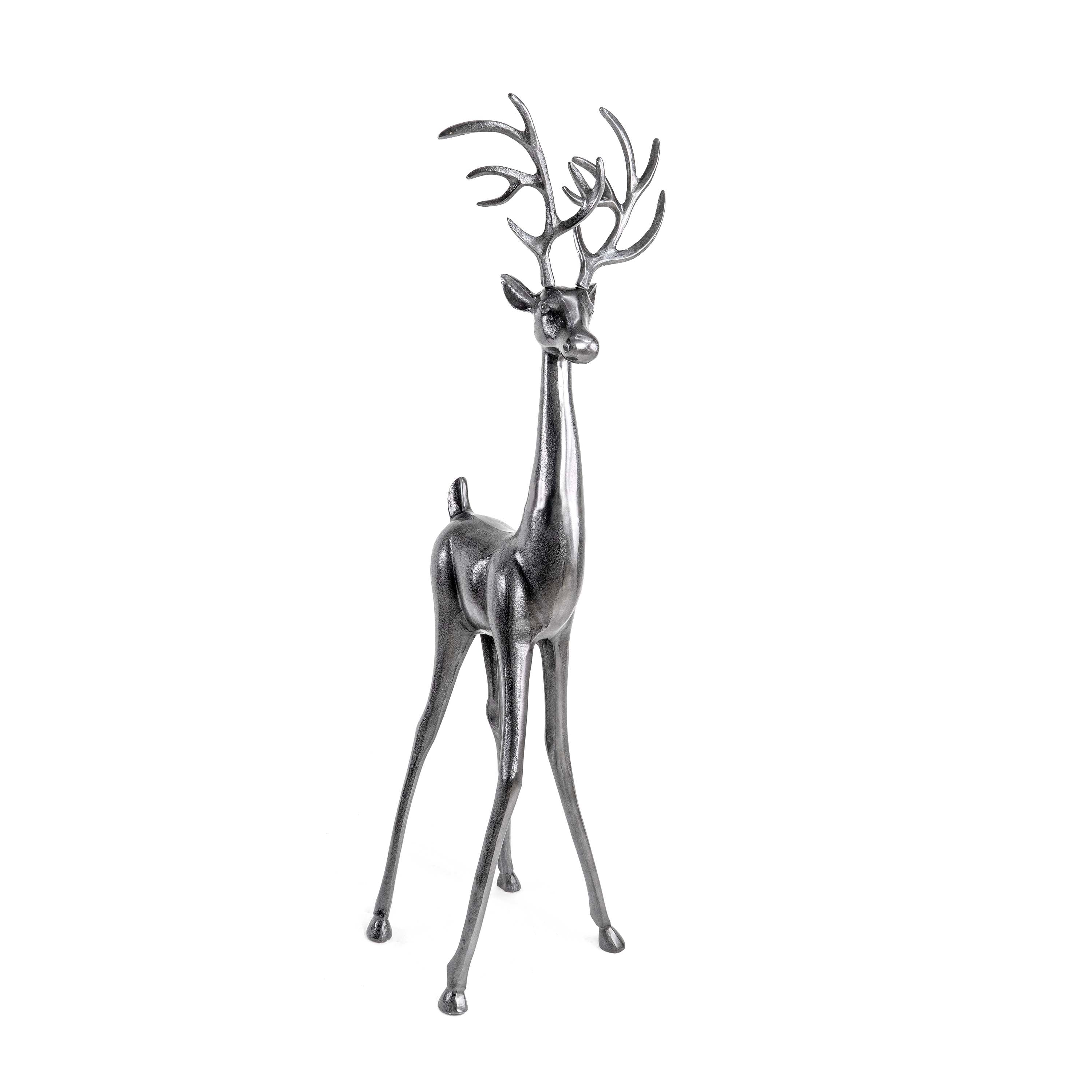 NORTH REINDEER IN BLACK NICKLE