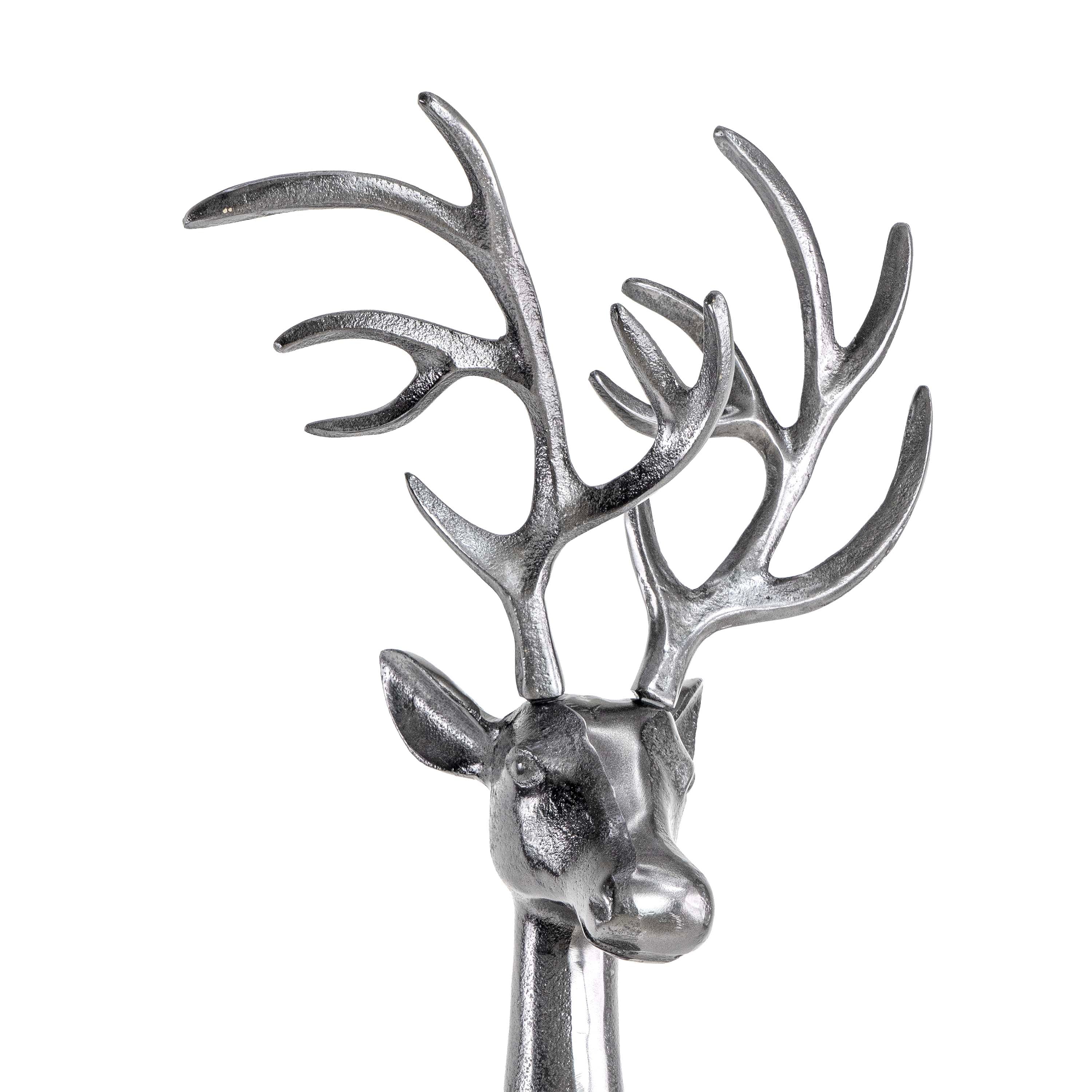 NORTH REINDEER IN BLACK NICKLE