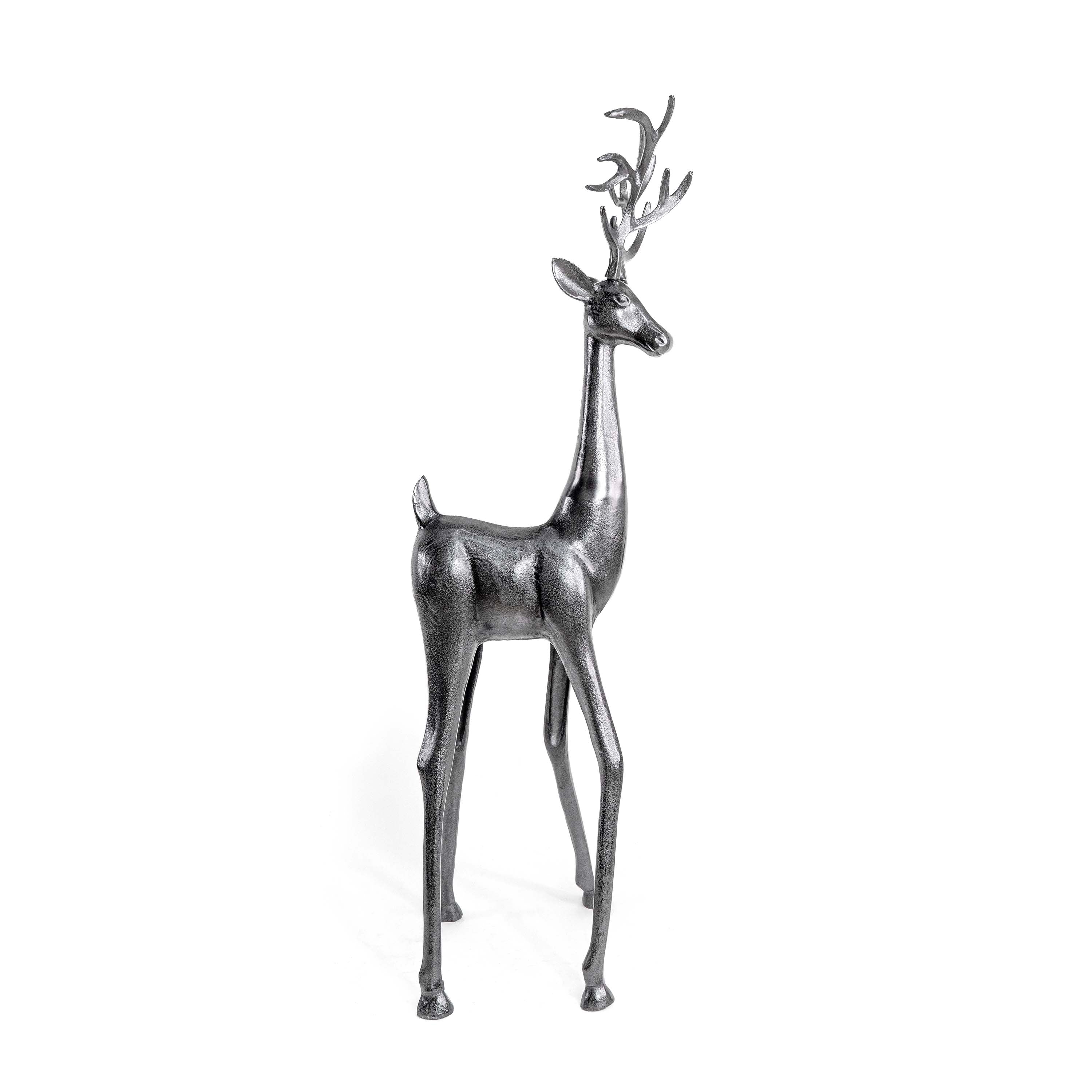 NORTH REINDEER IN BLACK NICKLE