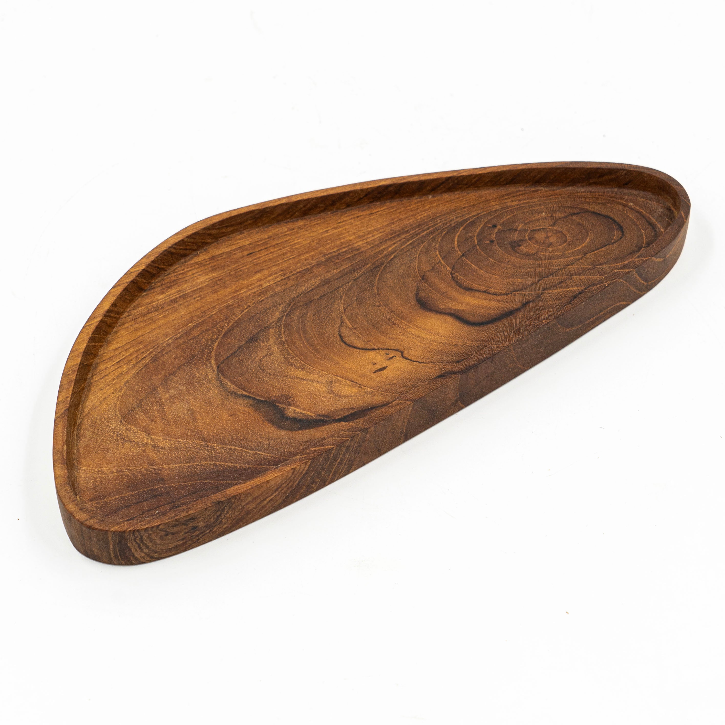Yarah Teak Wood Trippy Plate