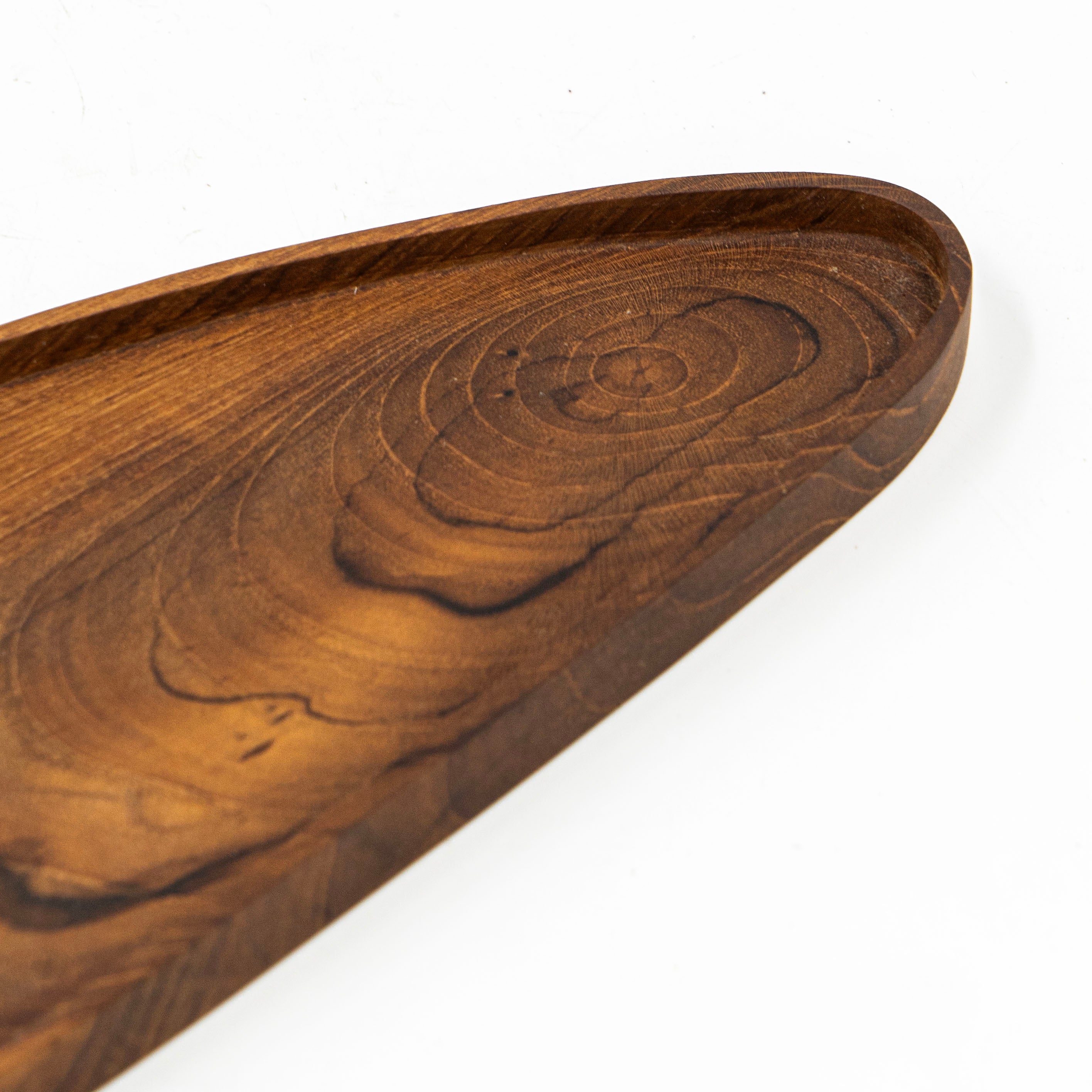 Yarah Teak Wood Trippy Plate