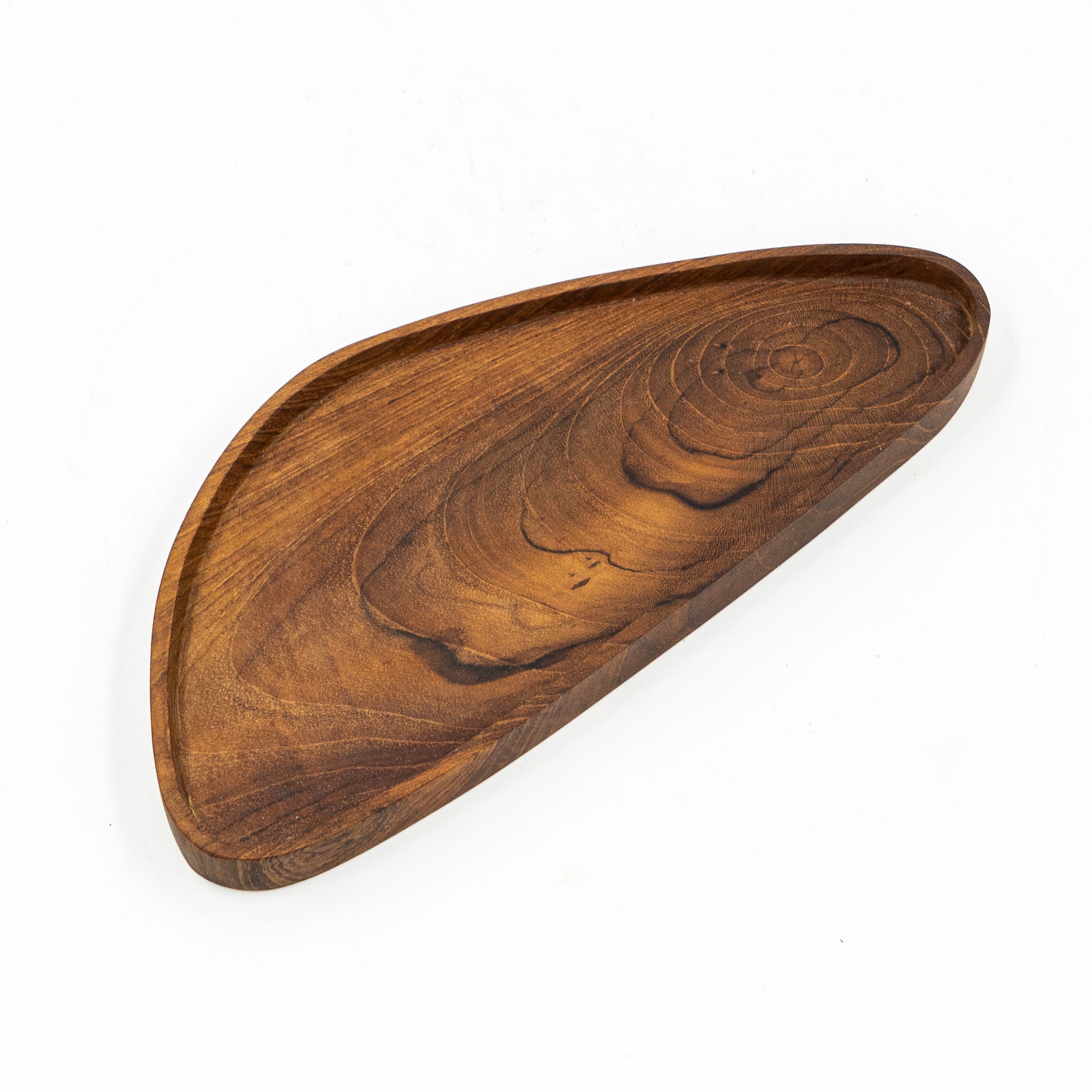 Yarah Teak Wood Trippy Plate