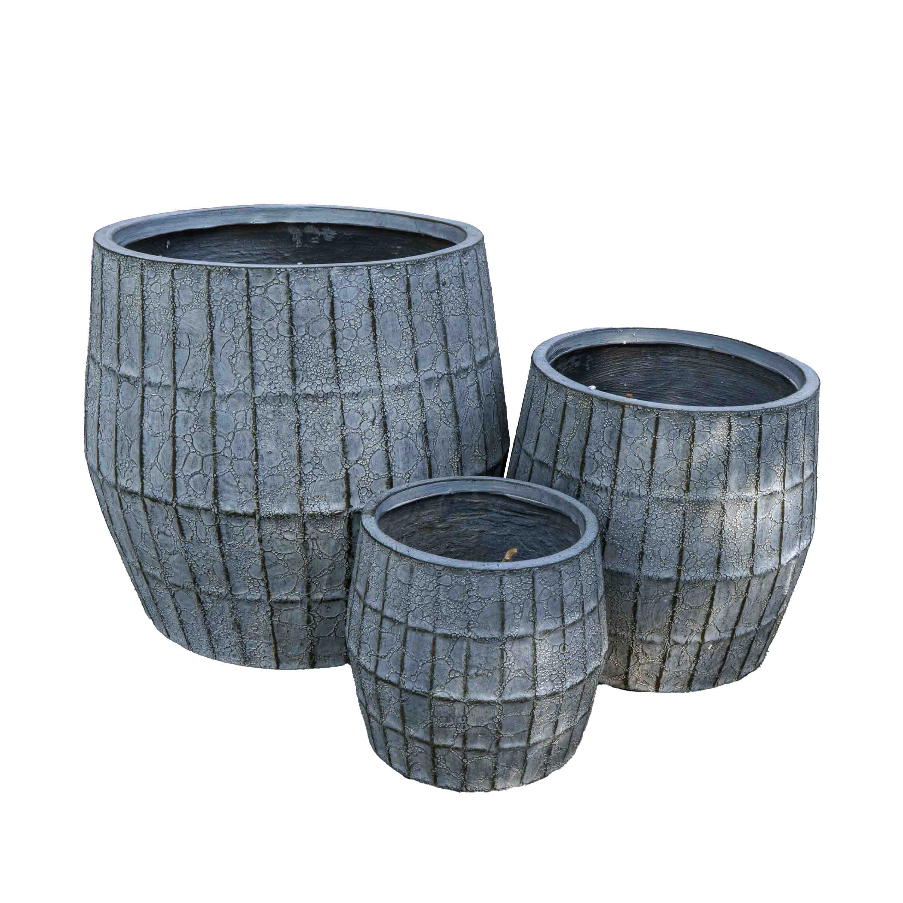 ALBA RIBBED CHECKS PLANTER