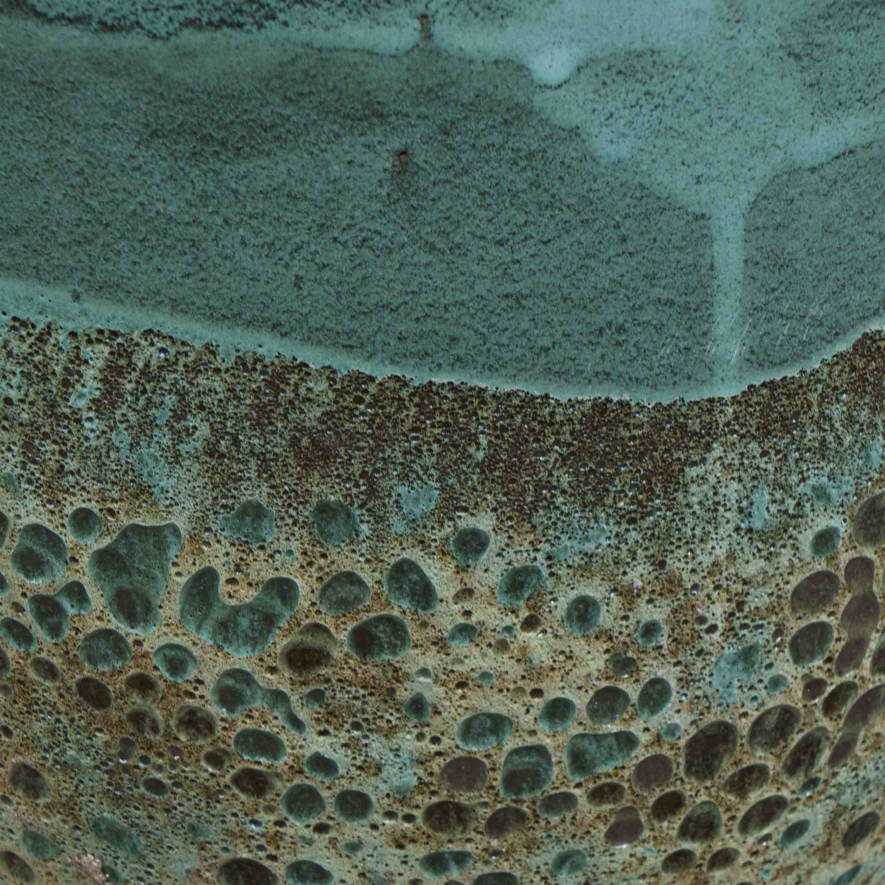 Emerald Hue Ceramic Pot