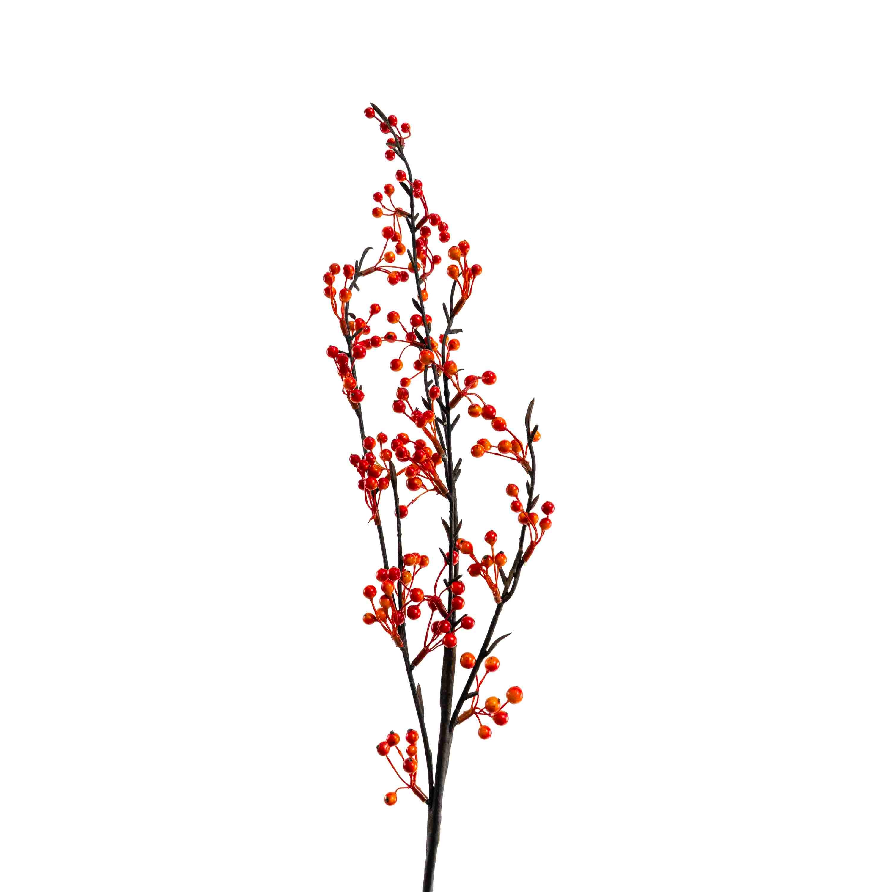 FAUX BERRY SPRAY STEM