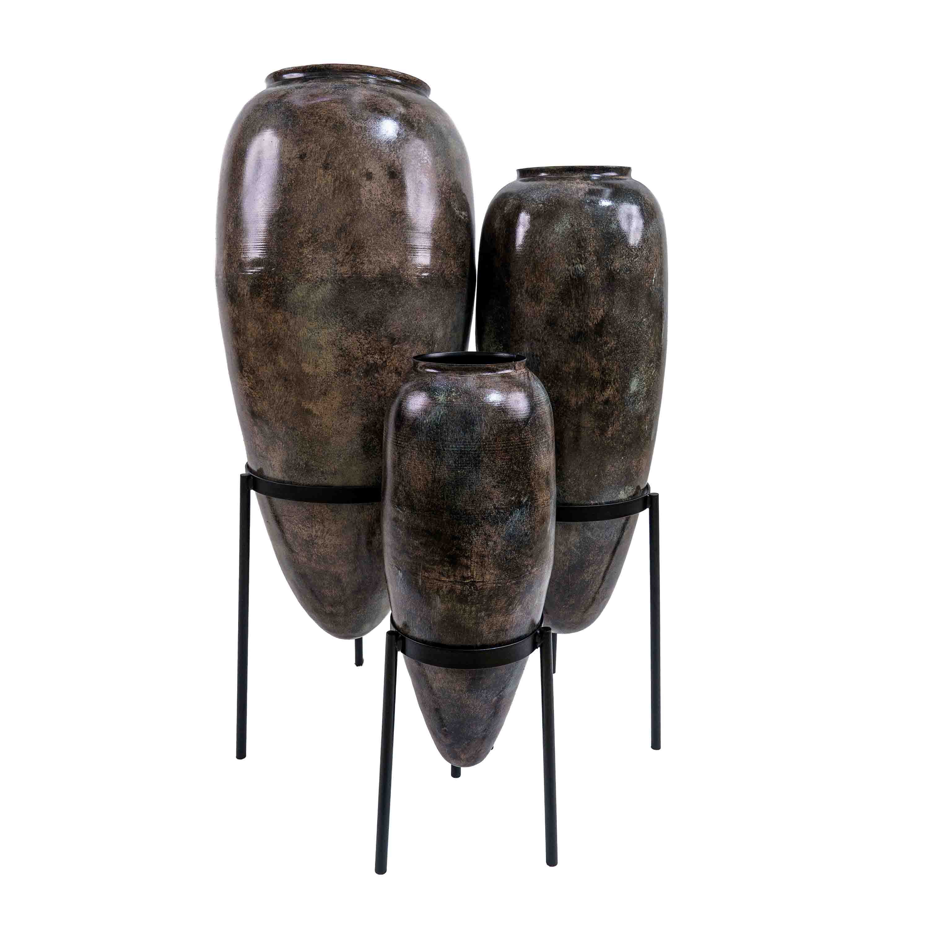 Hilda Metal Planter With Stand