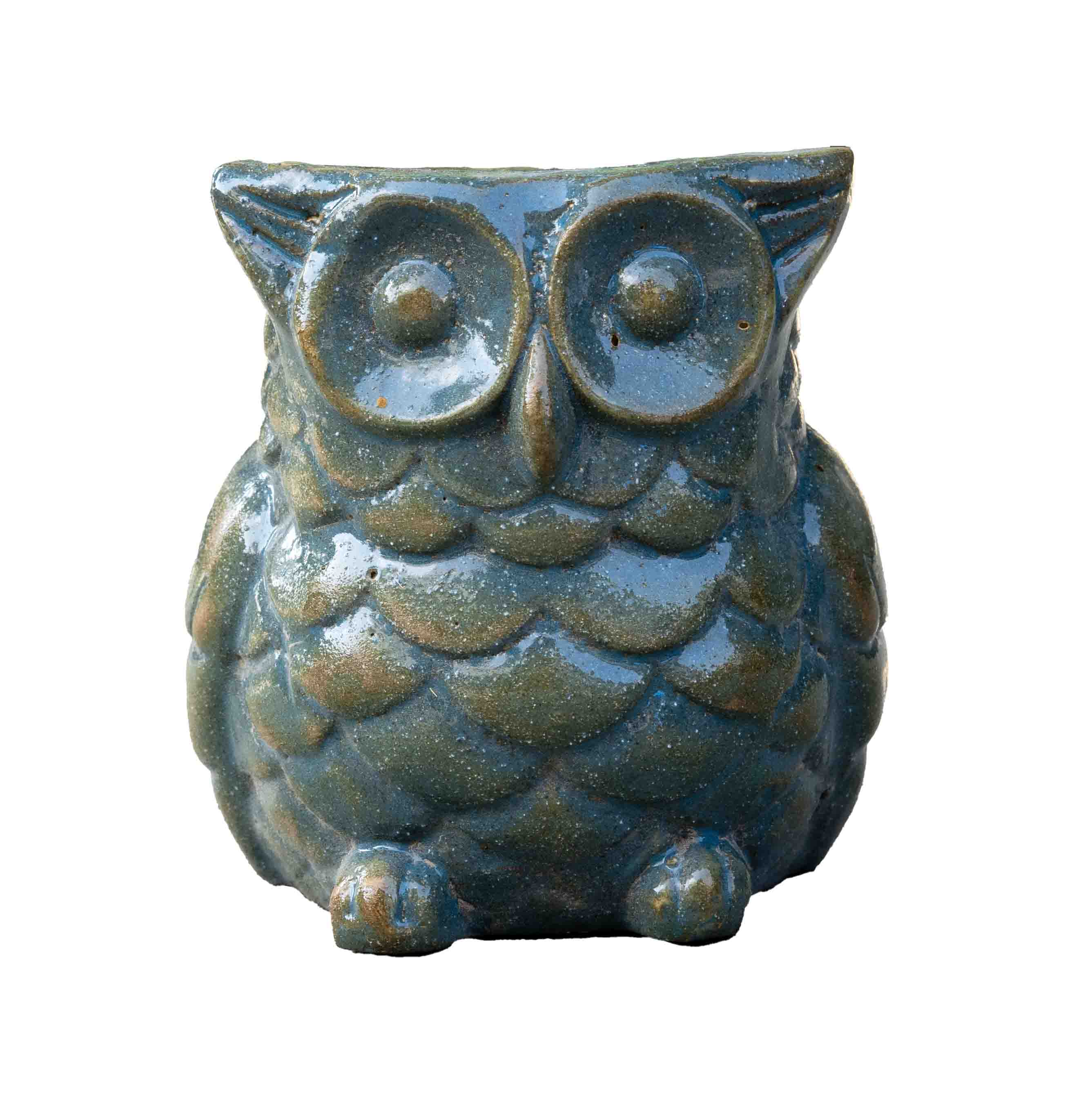 Owl Ceramic Pot