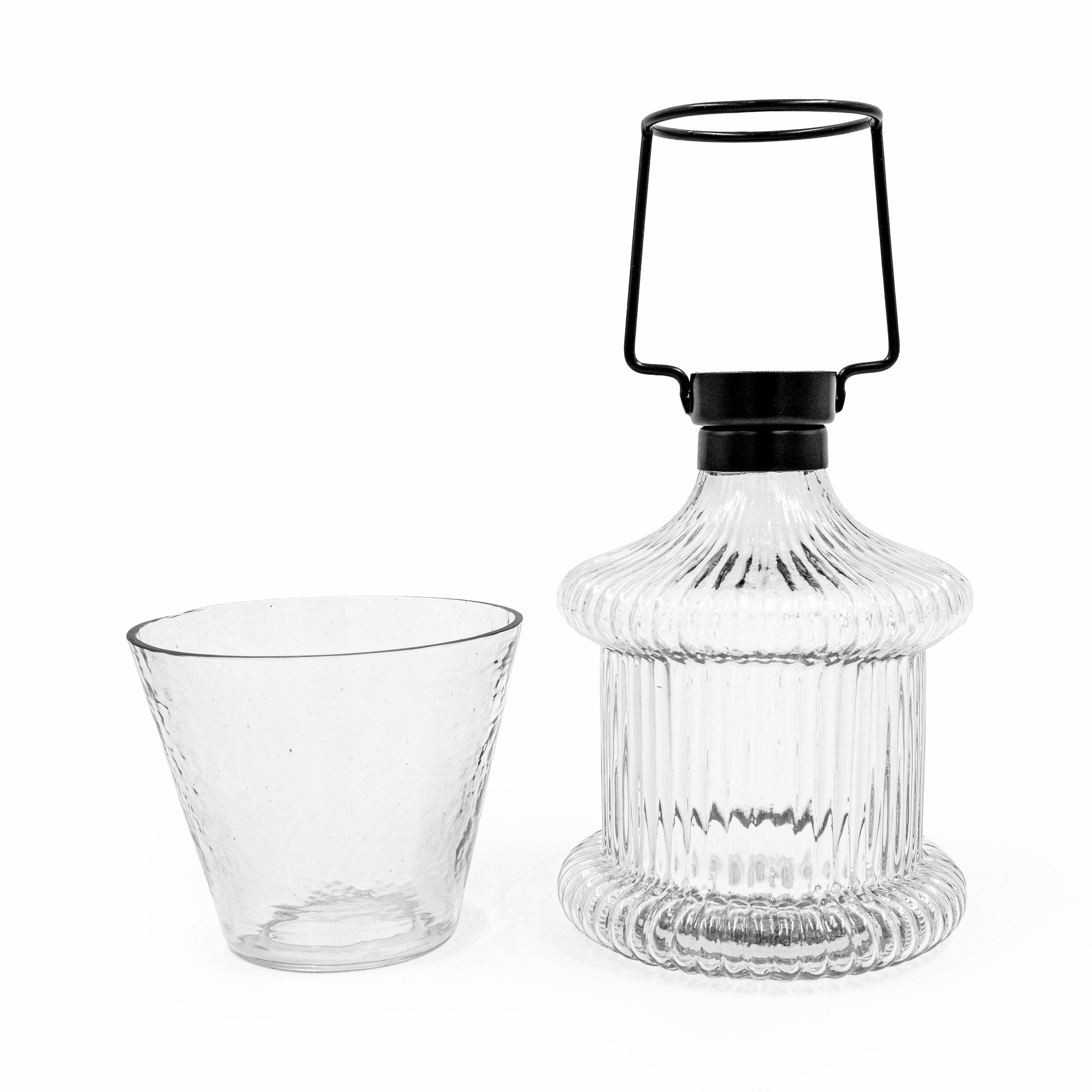 SERENAL GLASS CANDLE LAMP HOLDER