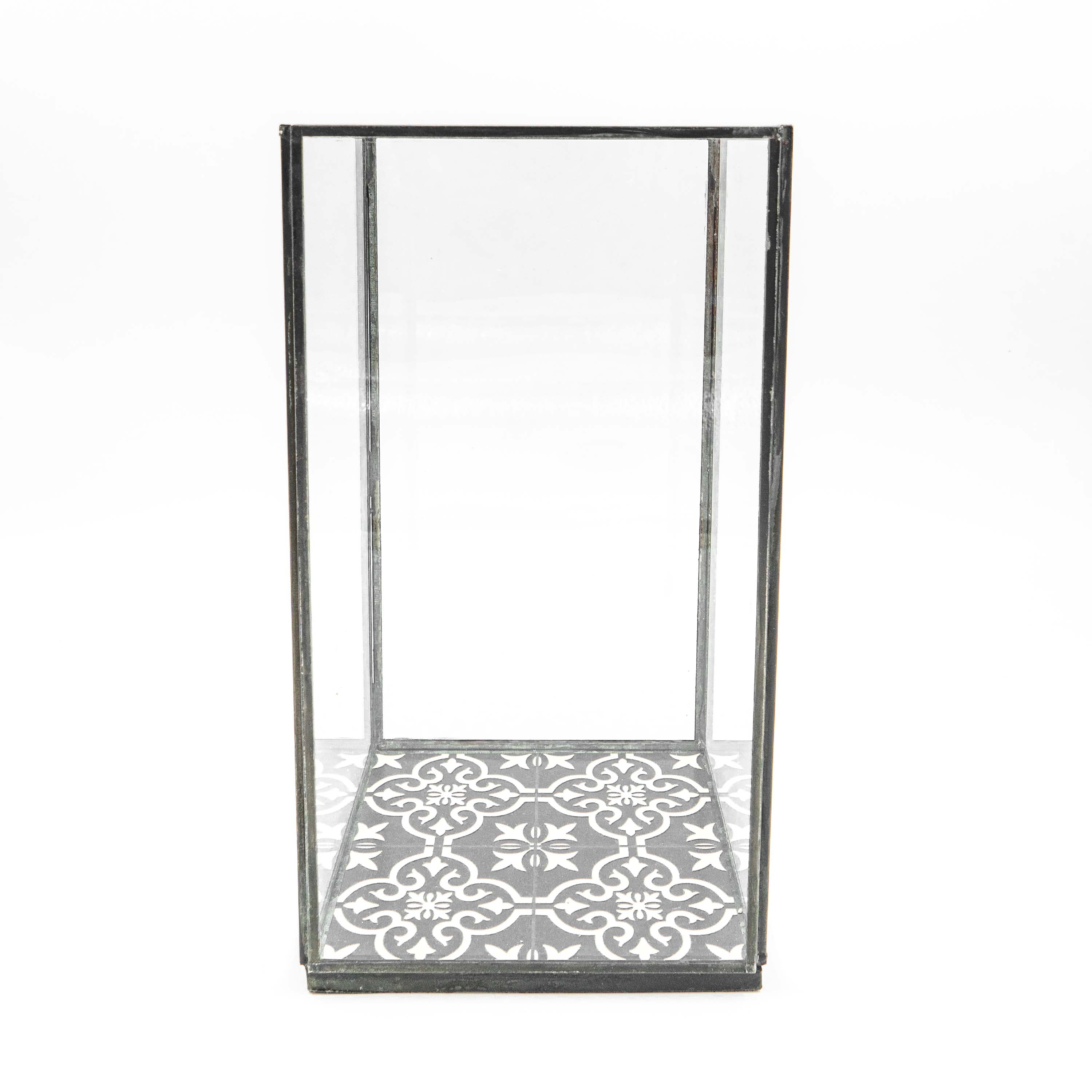 Printed Glass Votive