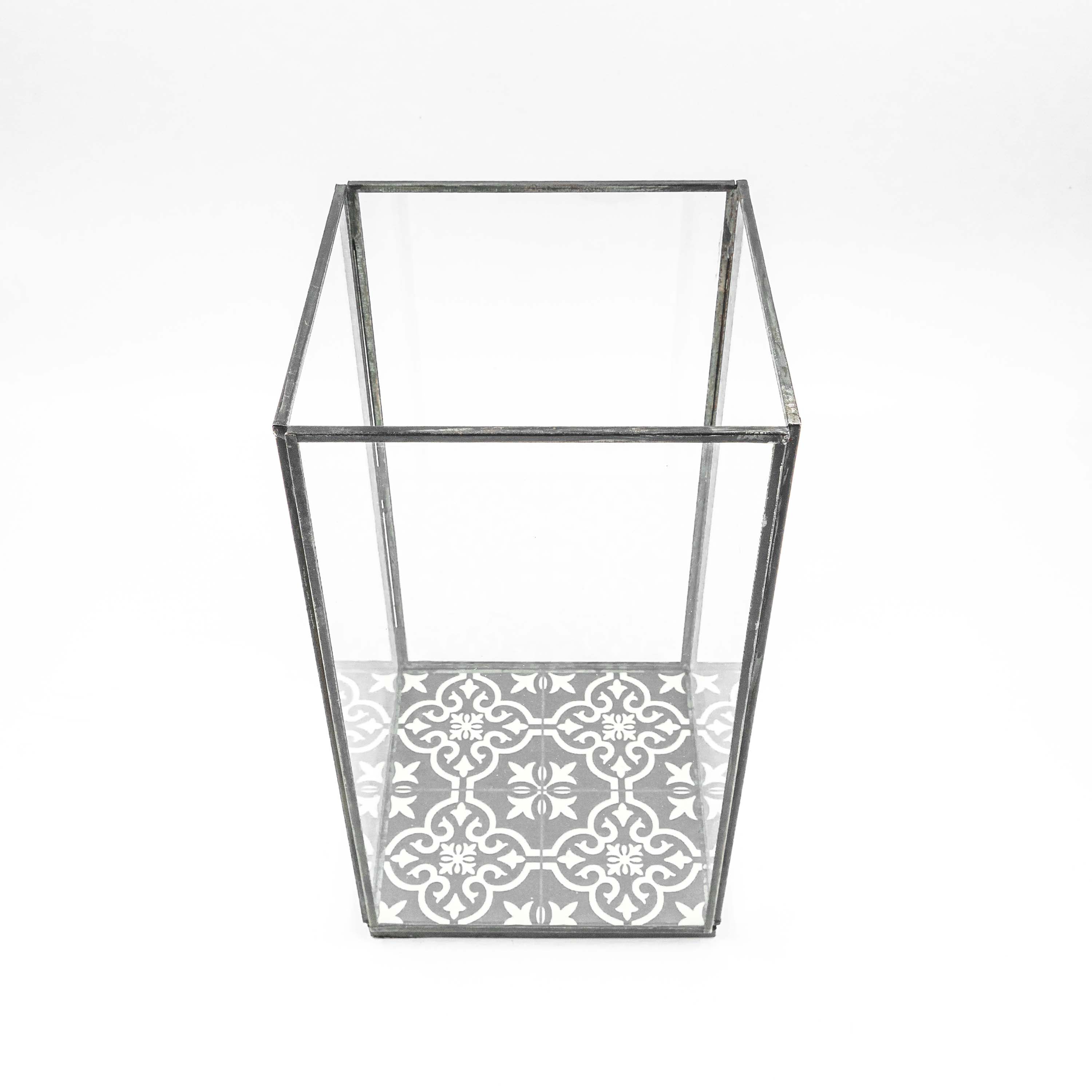 Printed Glass Votive