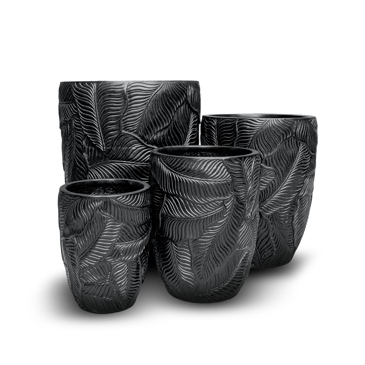LAYA TALL ROUND POT