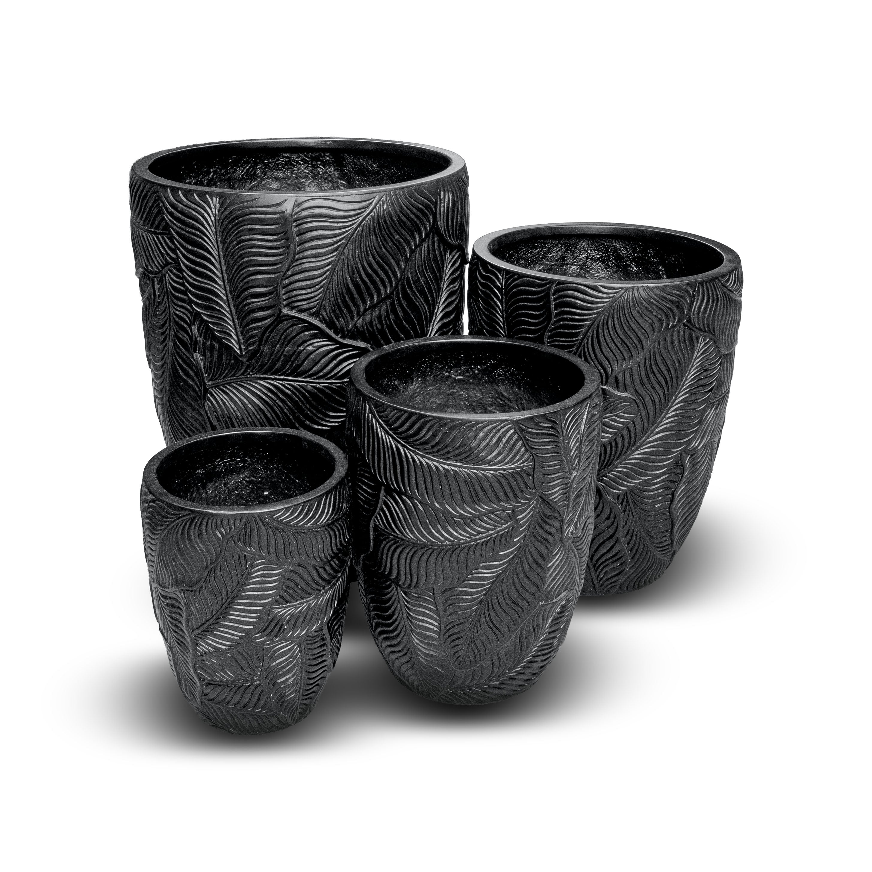 LAYA TALL ROUND POT