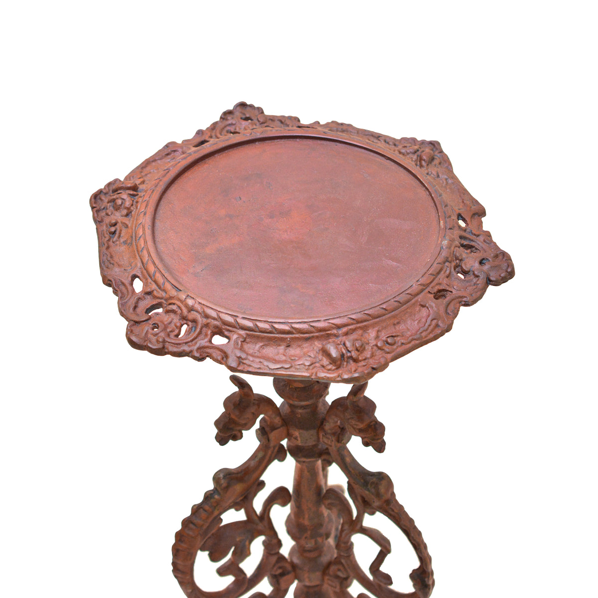 Cast Iron Planter Stand Natural