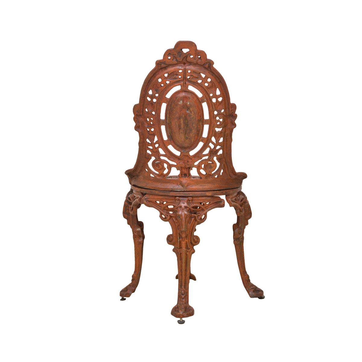 Bistro Cast Iron Chair Natural