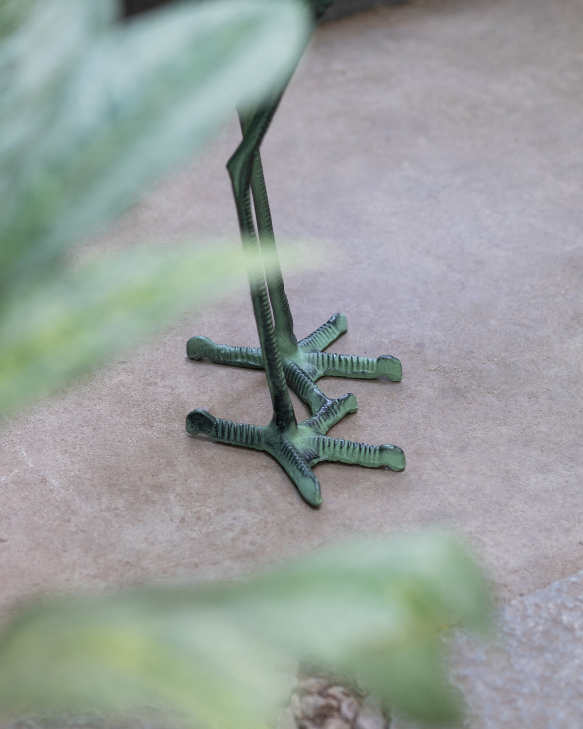 Garden Crane Statue