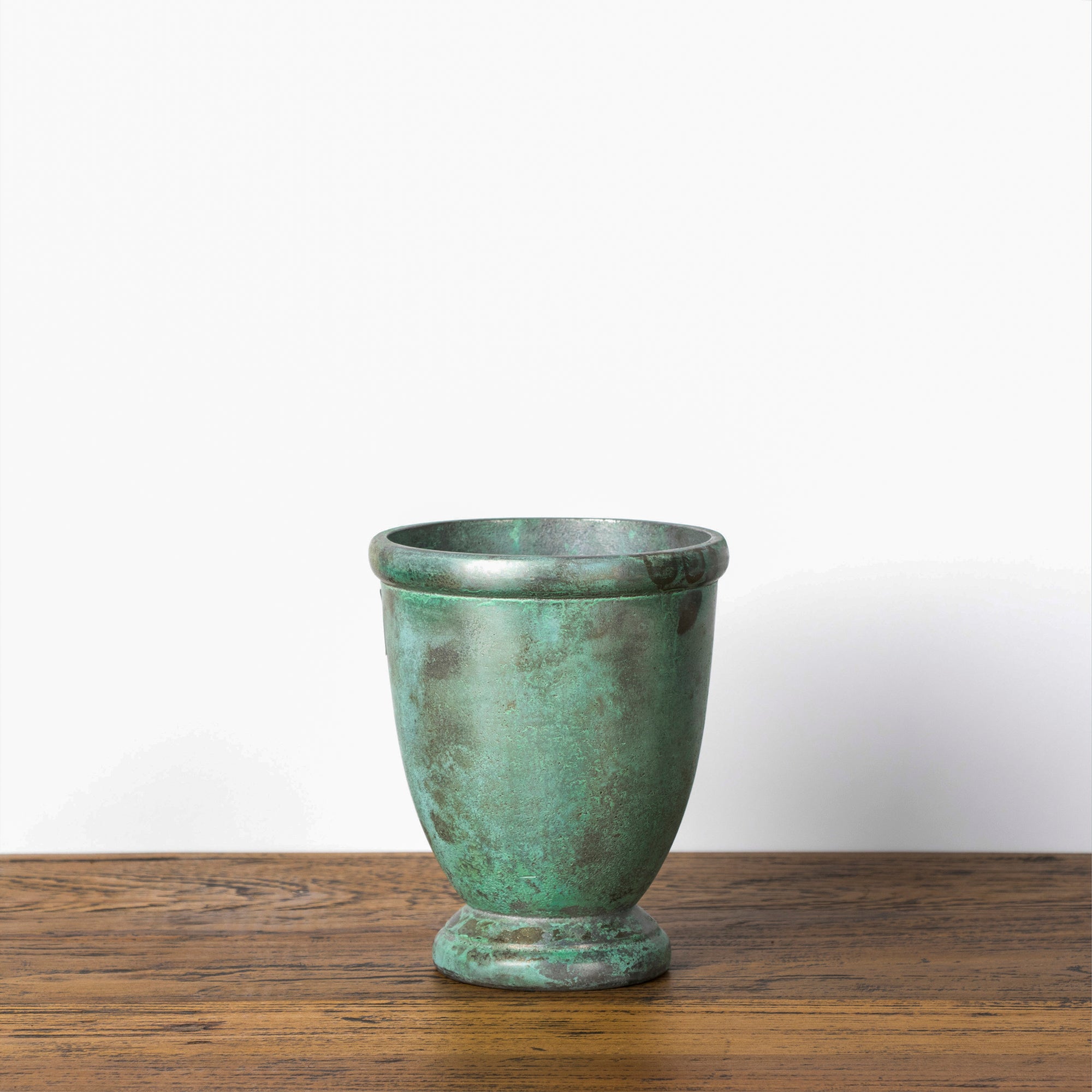 Blue verdi planter vase
