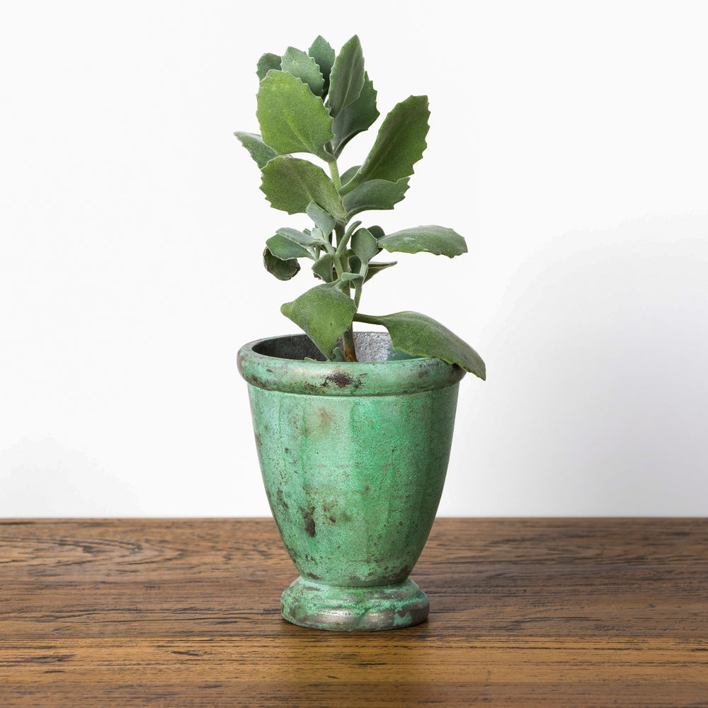 Blue verdi planter vase