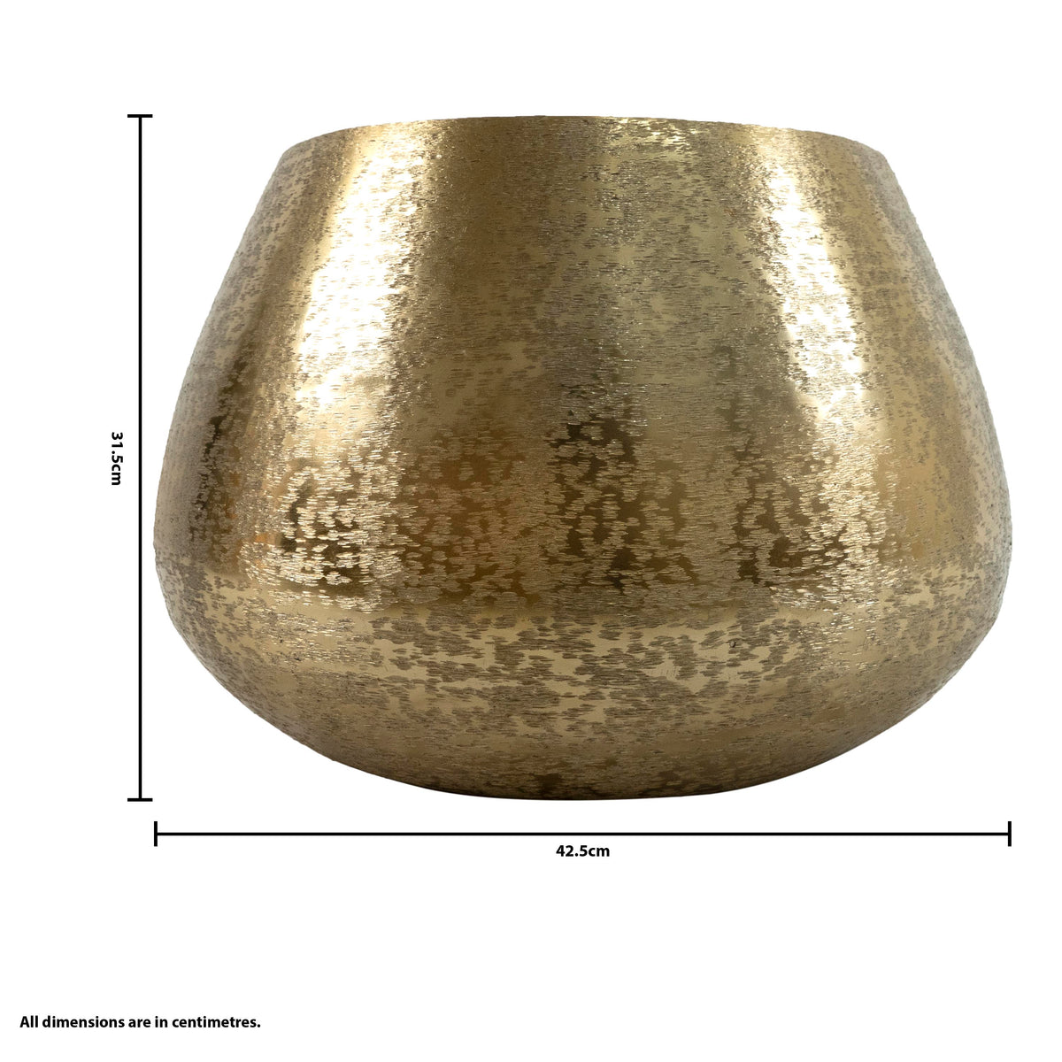 Stout metal Pot