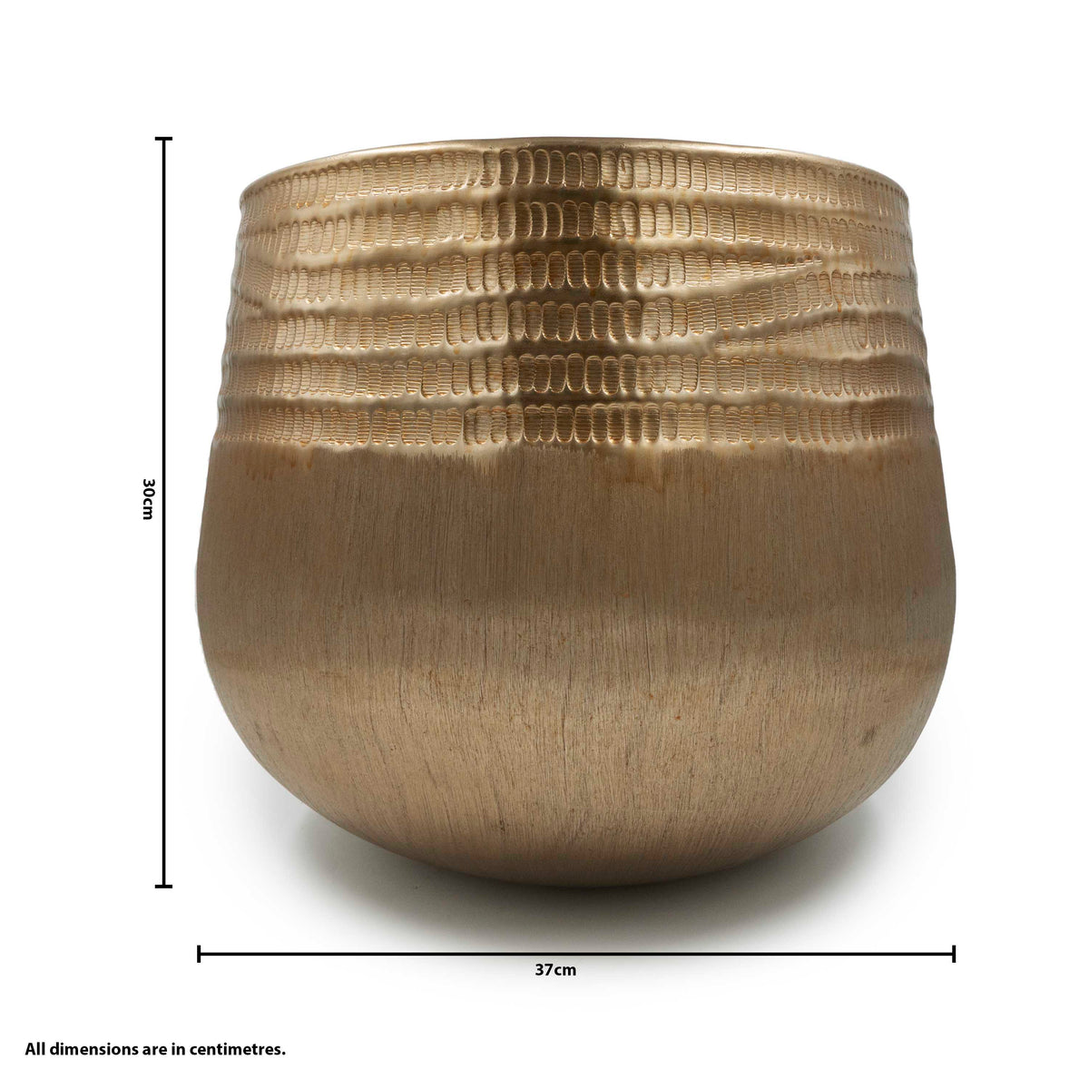 Wide Mouth Pot with Small Base