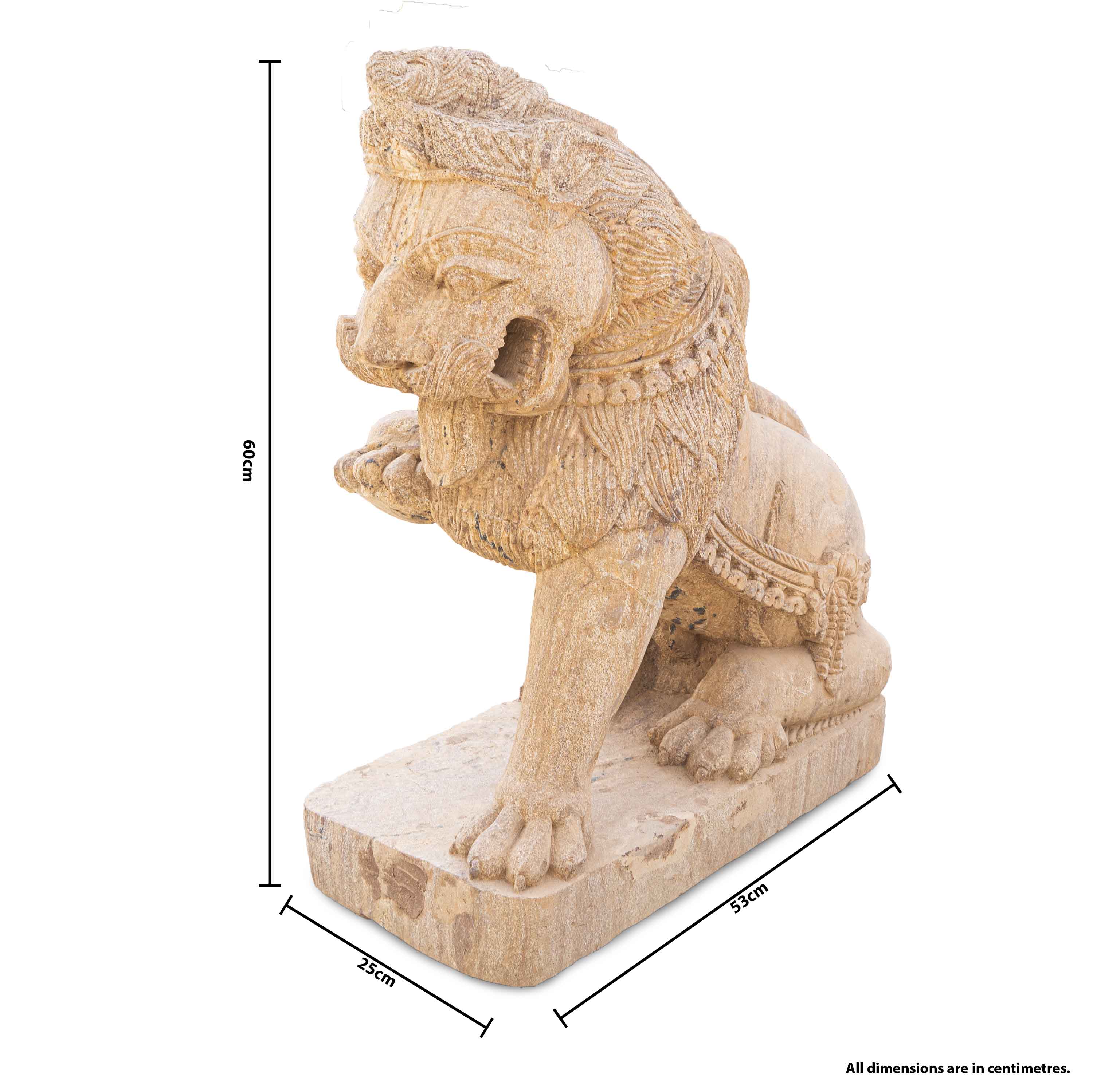 Rajasi Simha Sculpture
