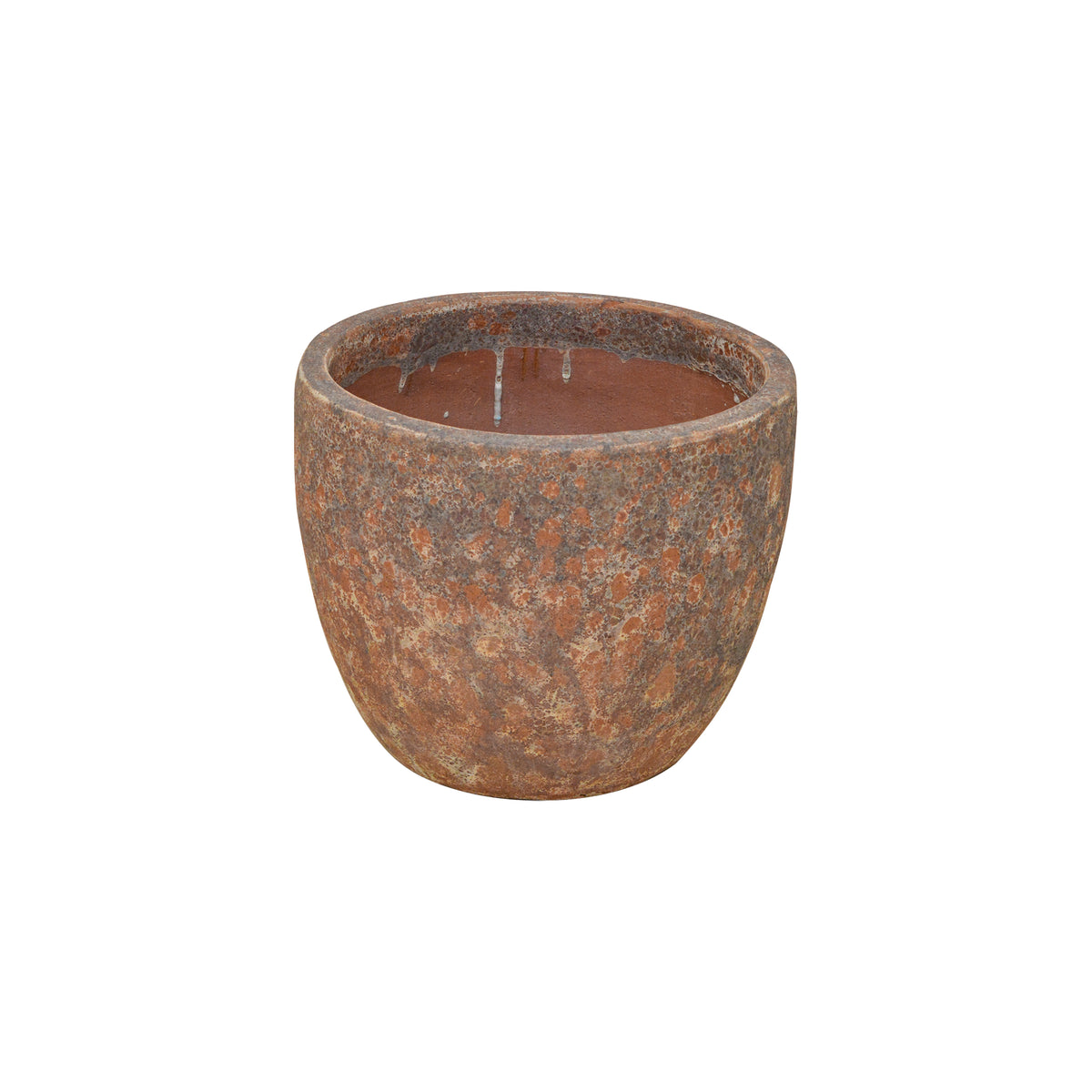 Egg Pot Orange Ancient Tidi