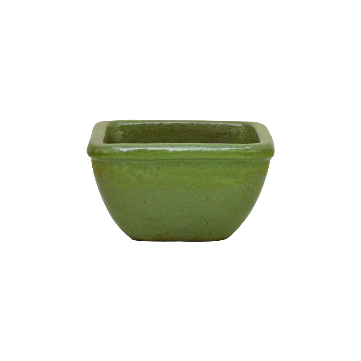 Square Pot Wasabi Green