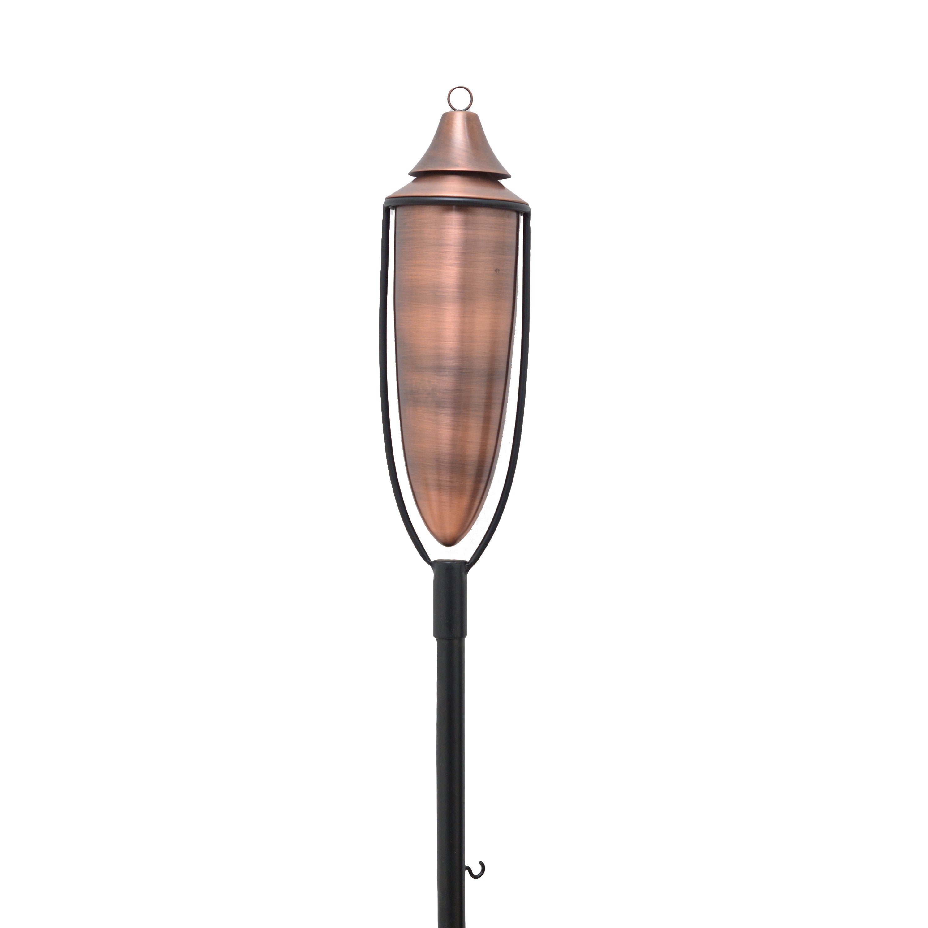 Floor standing Oil Torch - Copper & black