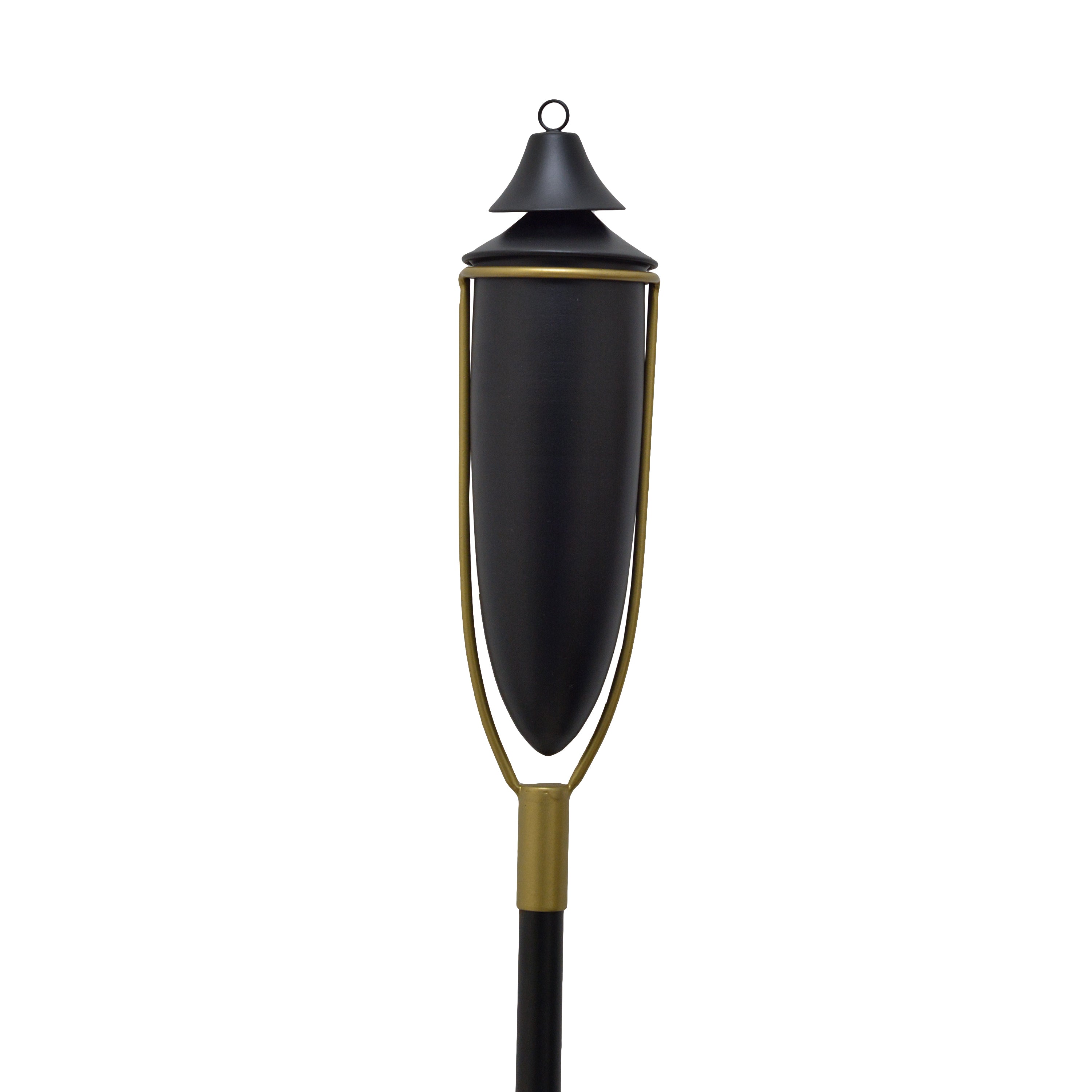 Floor Standing Oil Torch - Black