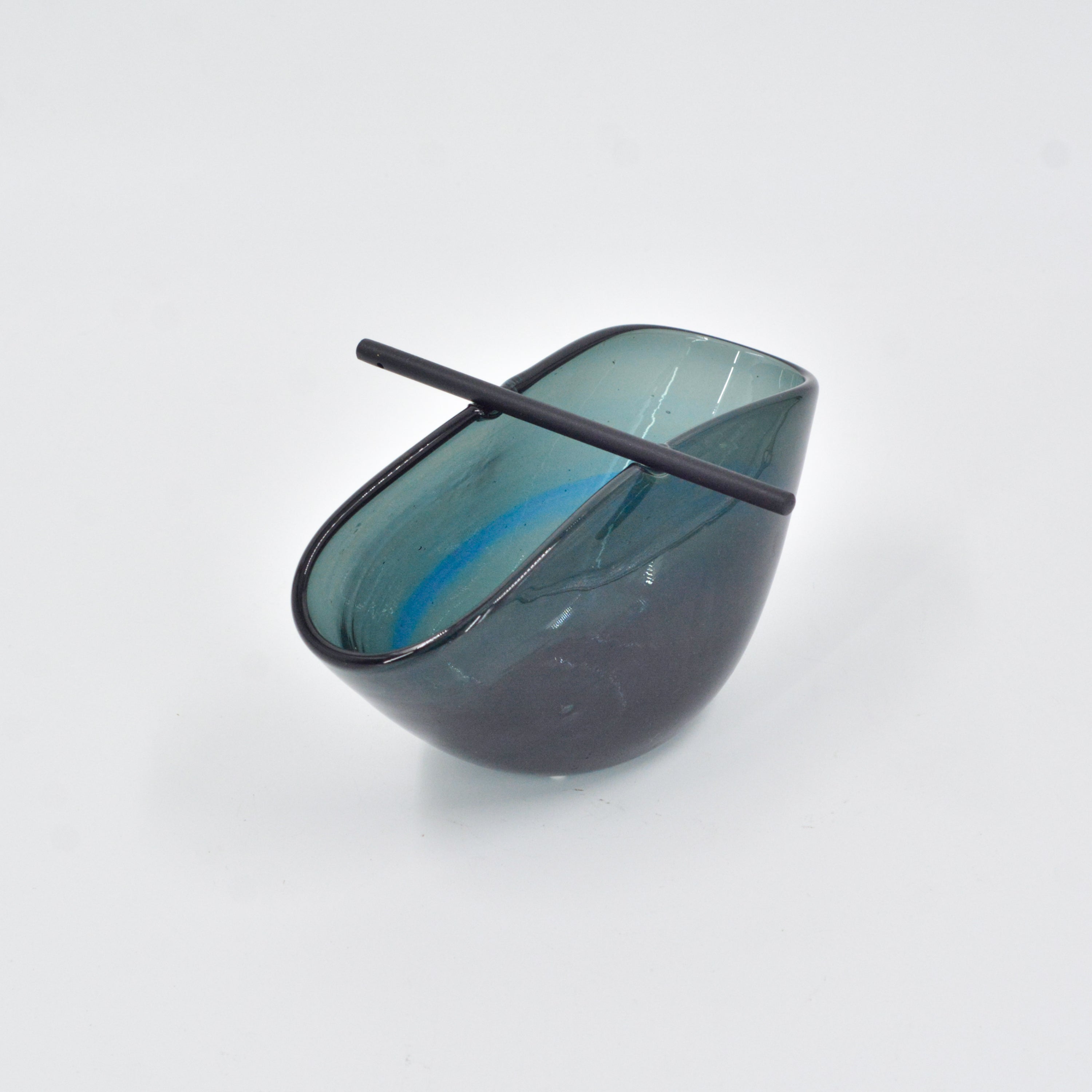 Mosquito Coil Holder - Oval in Glass