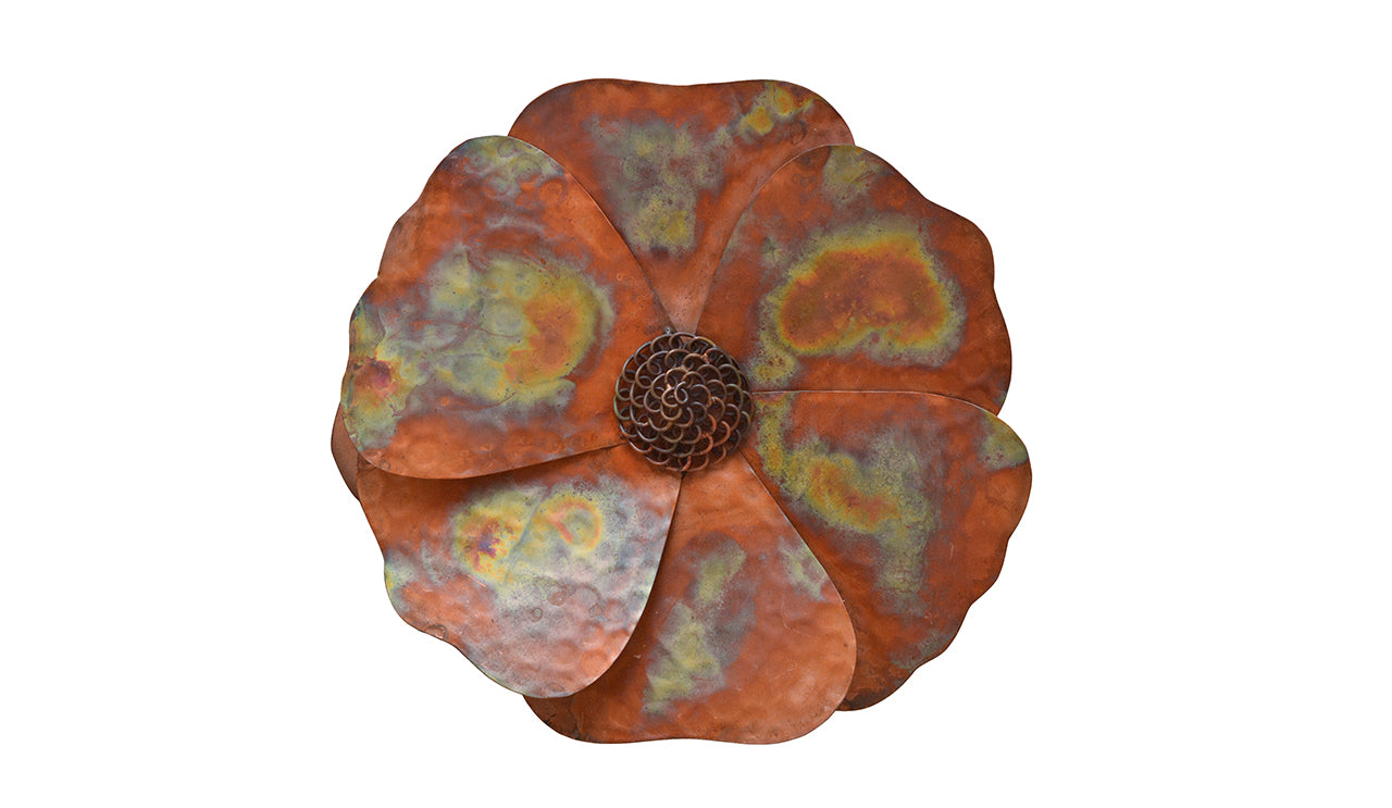 Metal Flower Wall Decor